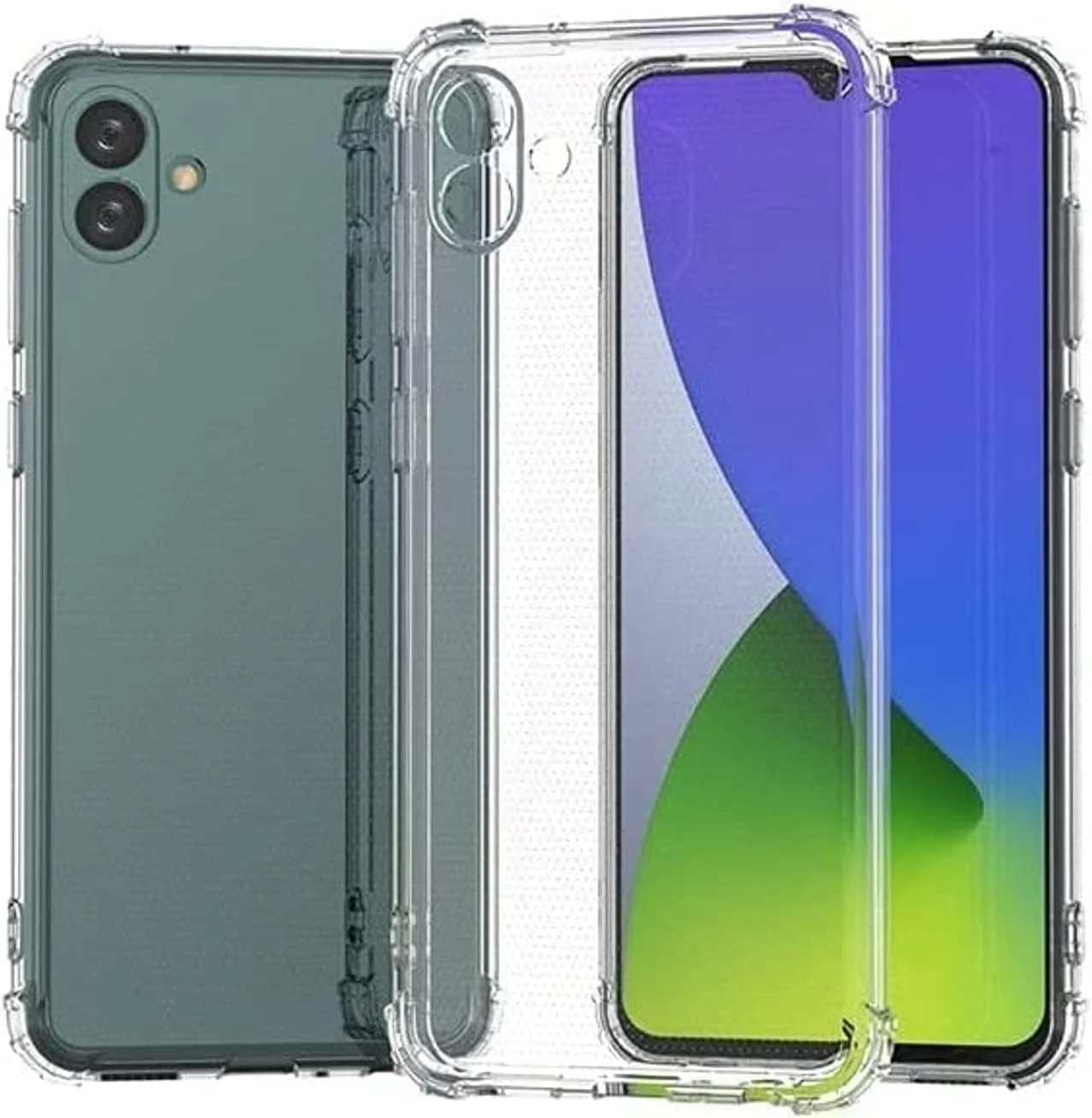 DL3 Mobilak Clear TPU Protective Case for Samsung Galaxy A05 with Camera Protection and Shockproof Design - Clear