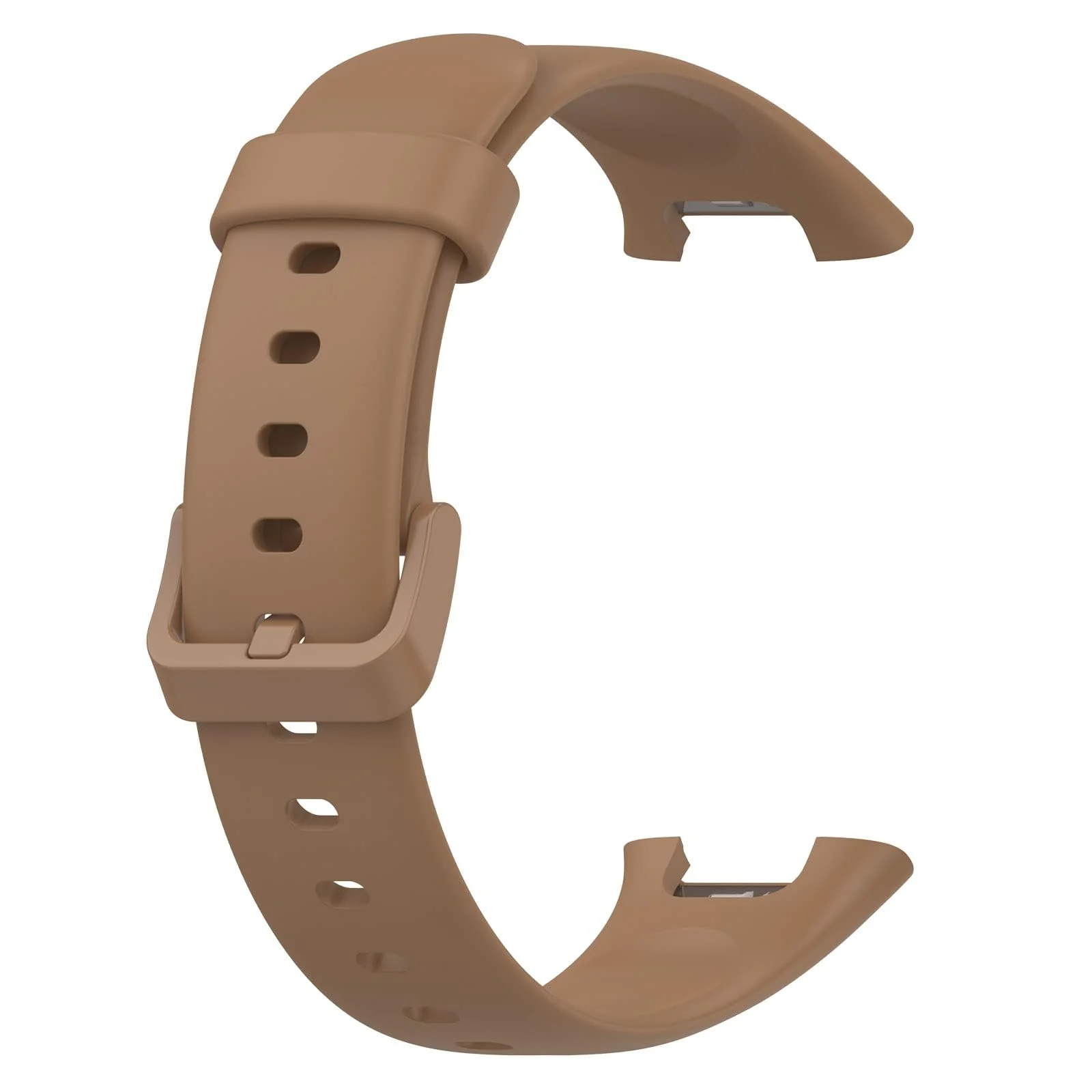 DL3 Mobilak Bands Compatible with Xiaomi Mi Band 7 Pro Watch Replacement Soft Durable Colourful Silicone Watch Band Sports Strap Wristband for Mi Band 7 Pro Smartwatch Accessories - Brown
