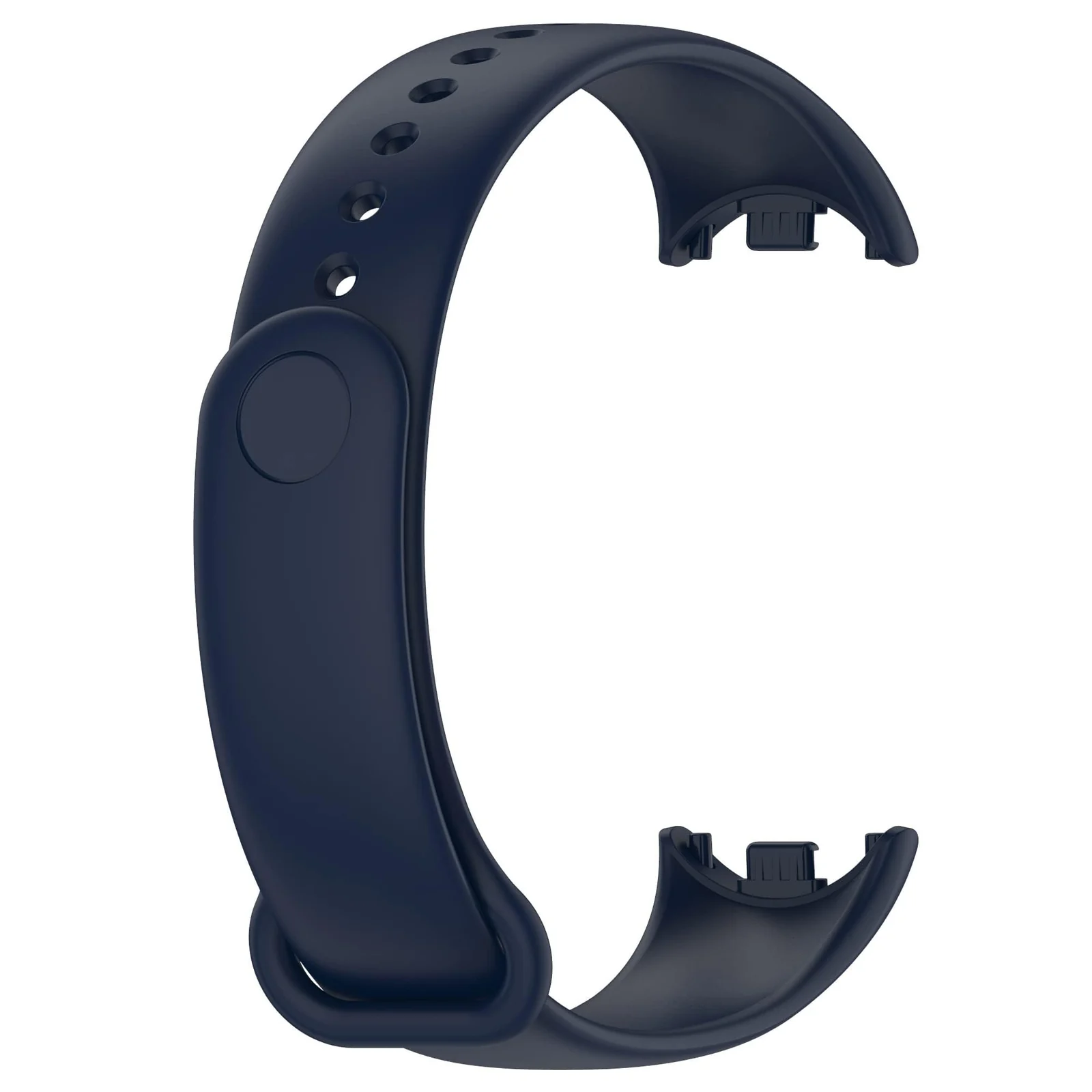 DL3 Mobilak Band Compatible with Xiaomi Mi Band 10/9/8 Replacement Strap, Silicone Skin-Friendly Wrist Strap Adjustable Sports Wristbands for Women Men Xiaomi Smart Band 8/9/10 - Navy Blue