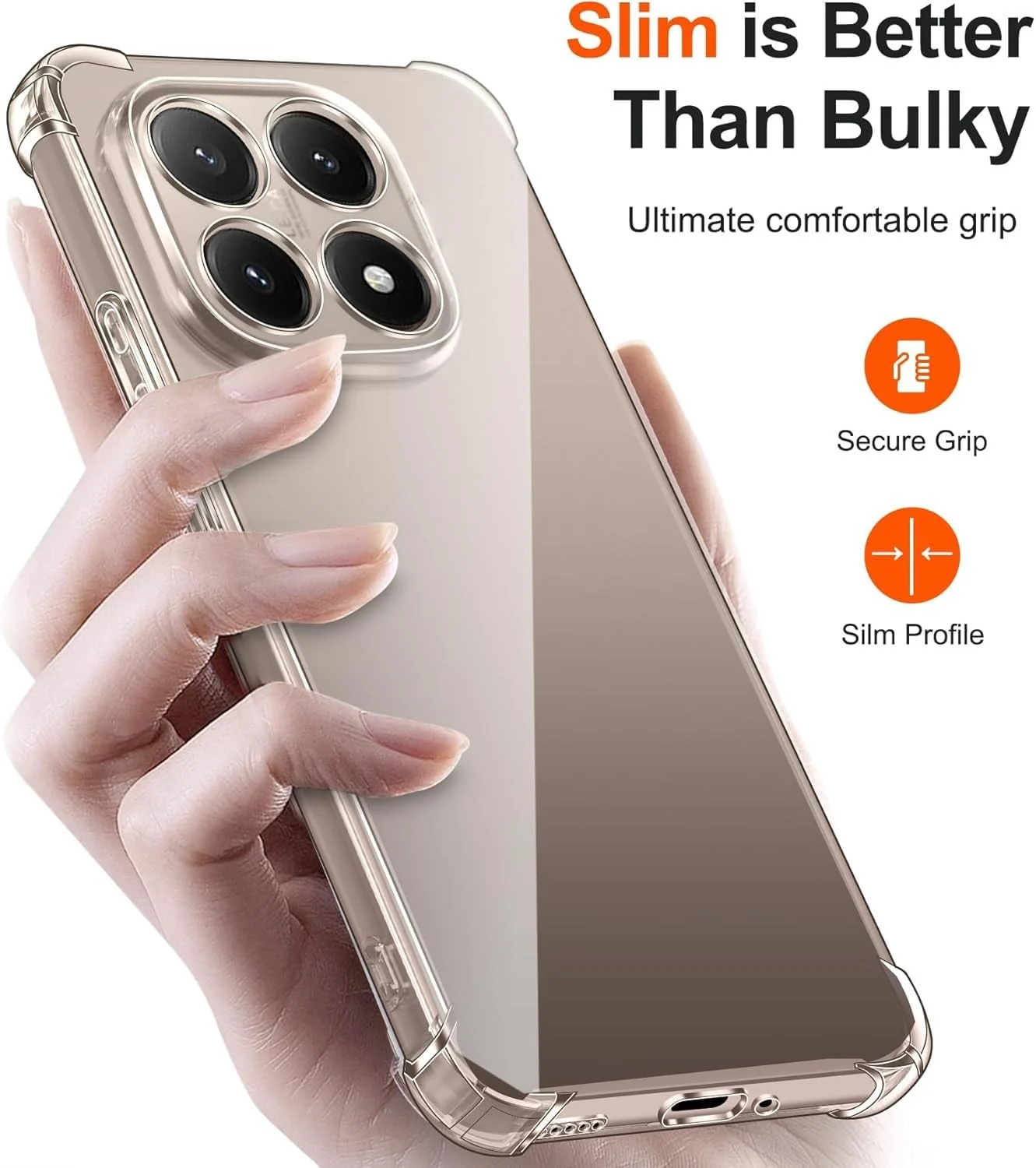 DL3 Mobilak Clear Protective Case for Xiaomi 15T - Clear