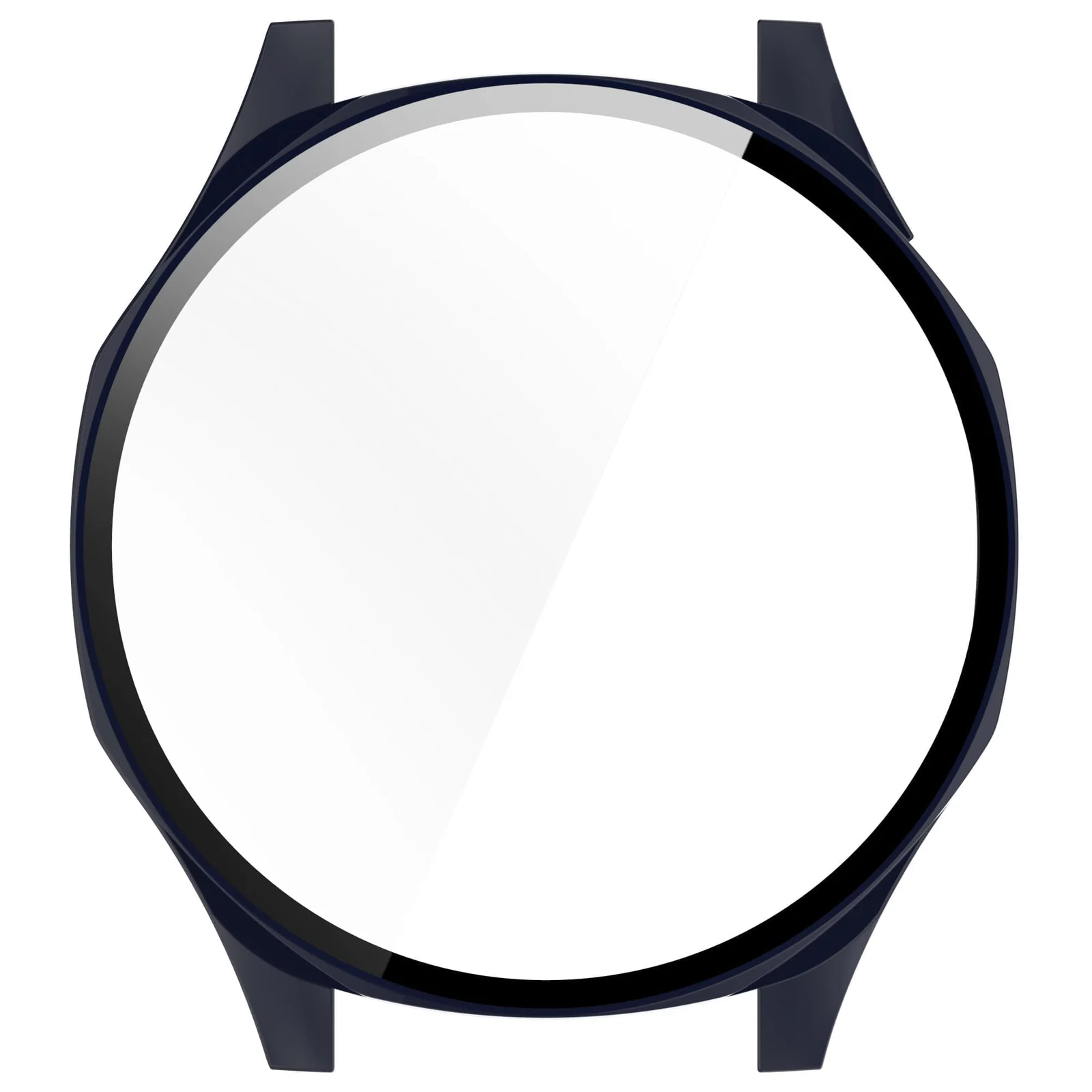 DL3 MOBILAK Full-Coverage Watch Case with Tempered Glass for Huawei Watch GT 5 46 mm, Blue
