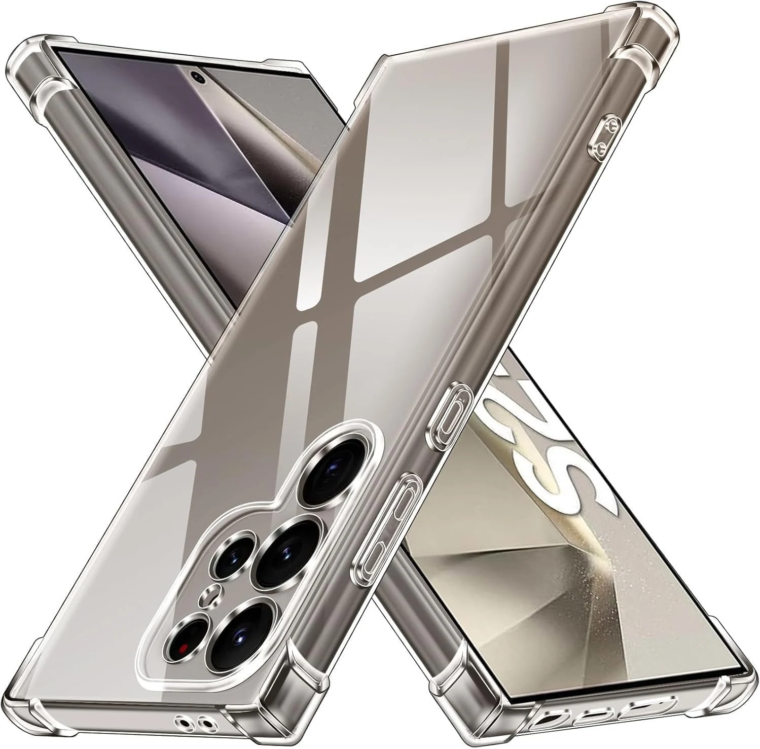DL3 Mobilak Clear Protective Case for Samsung Galaxy S25 Ultra - Clear
