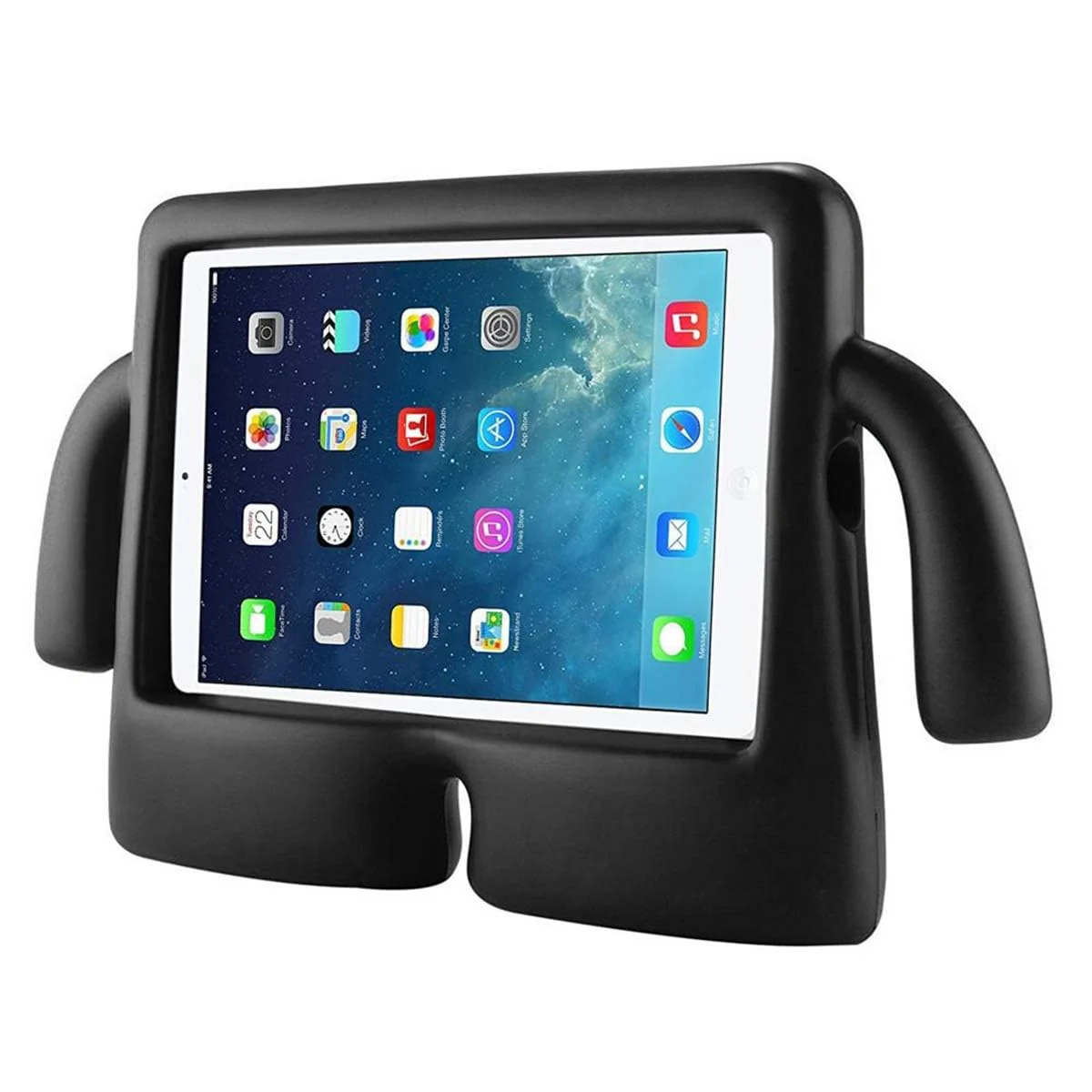 DL3 Mobilak Kids Case for iPad Air 5th/4th Generation, iPad 10th Generation Case 10.9'', iPad Pro 11 Inch Case 2022 2021 2020 Case Shockproof Heavy Duty Cute Cover for Boys Girls - Black