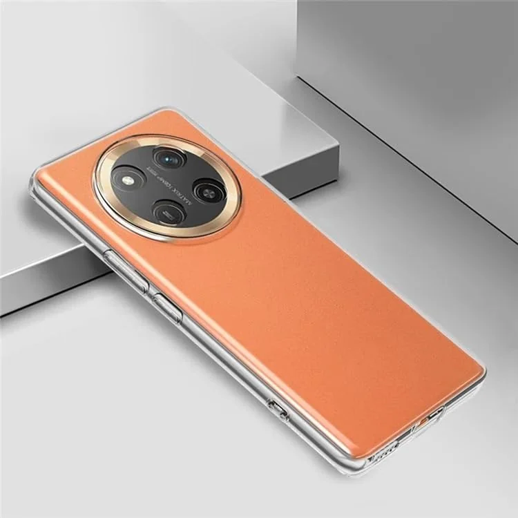 DL3 Mobilak Case Compatible with Honor X9C, Case Crystal Soft TPU Gel Case Flexible Silicone Anti-Scratch Camera Protection TPU Cover - Clear