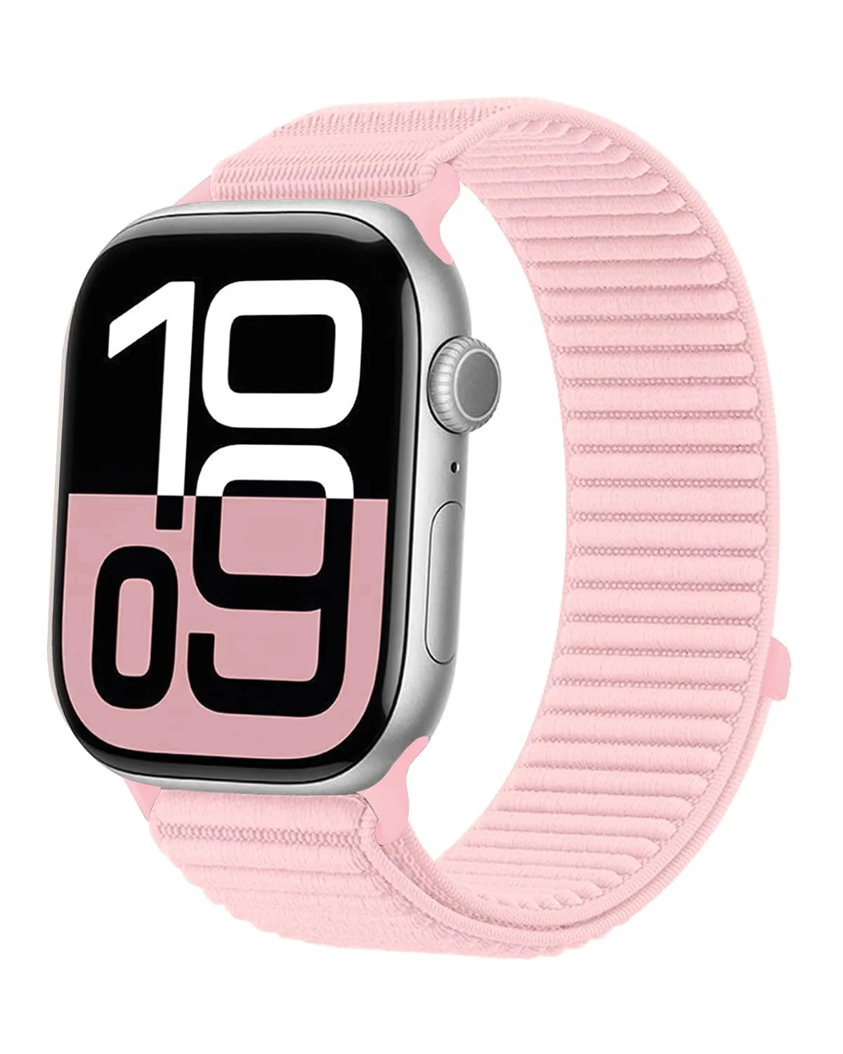 DL3 MOBILAK Elastic Nylon Watch Strap for Apple Watch 42 / 44 / 45 / 46 / 49 mm