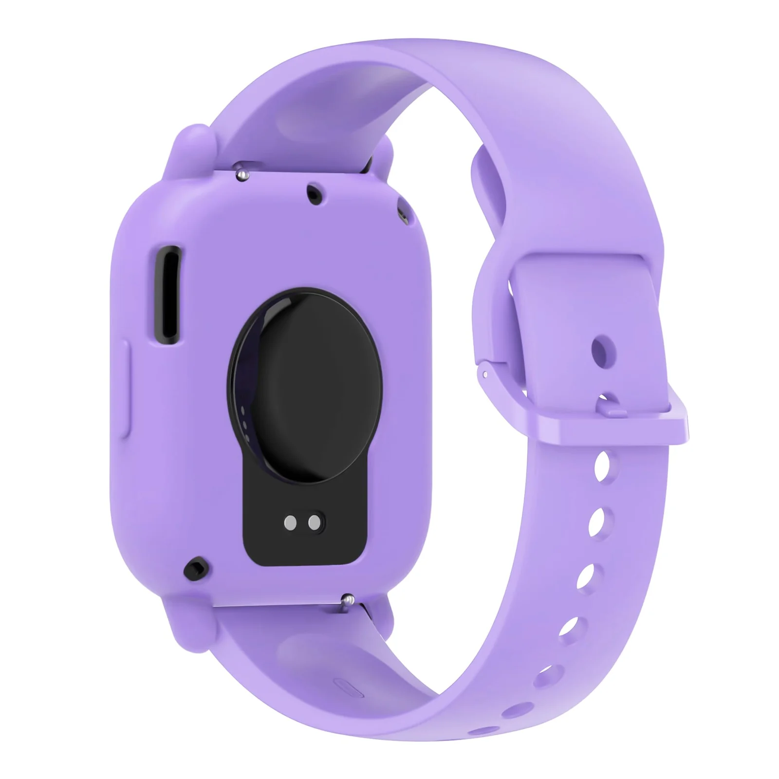 DL3 MOBILAK Soft TPU Watch Bumper Case for Xiaomi Redmi Watch 5 Lite, Light Purple