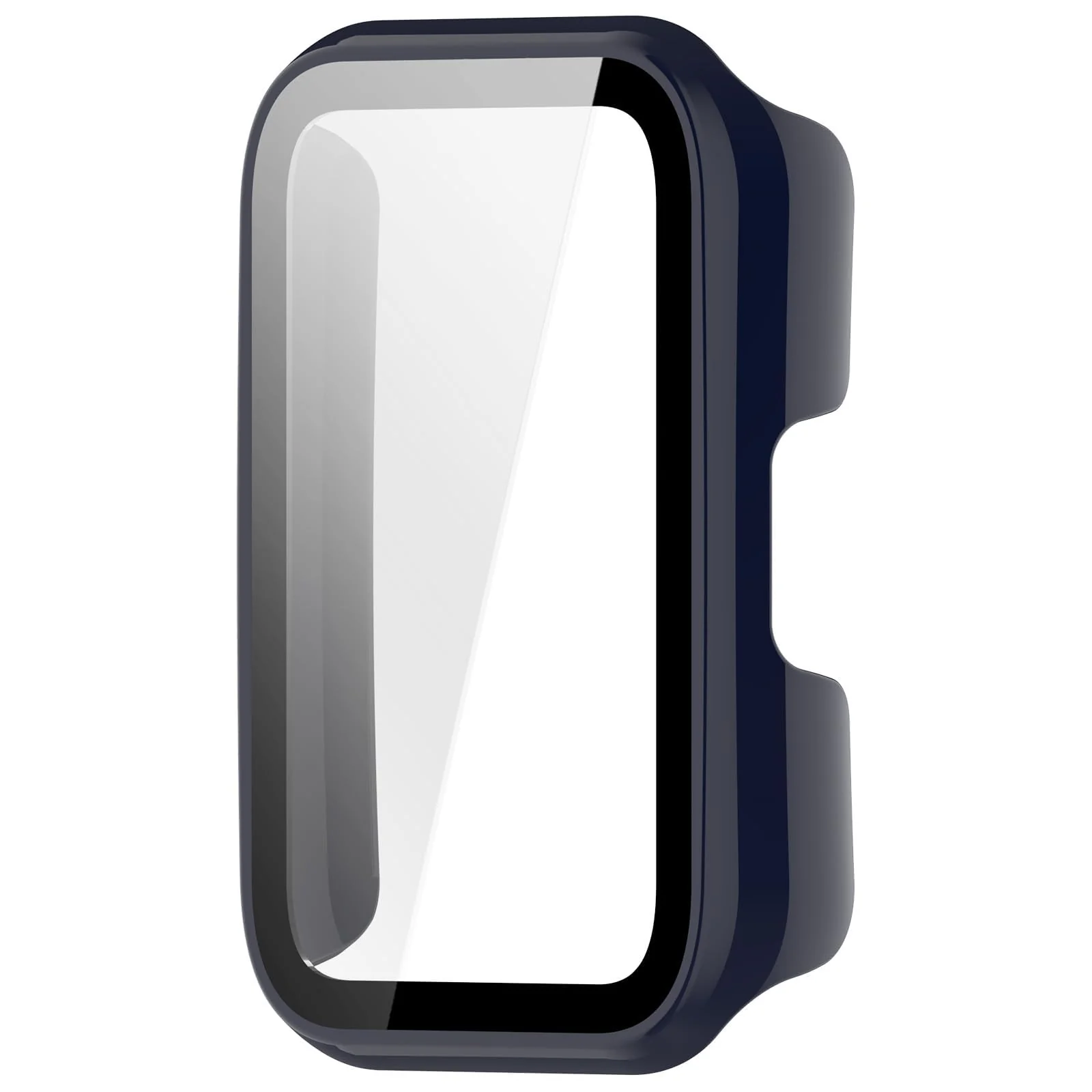 DL3 Mobilak Case with Screen Protector for Huawei Band 11, Bumper Full Coverage Hard PC Overall Protective Cover, Built-in Tempered Glass Film High Sensitivity For Huawei Band 11 - Blue