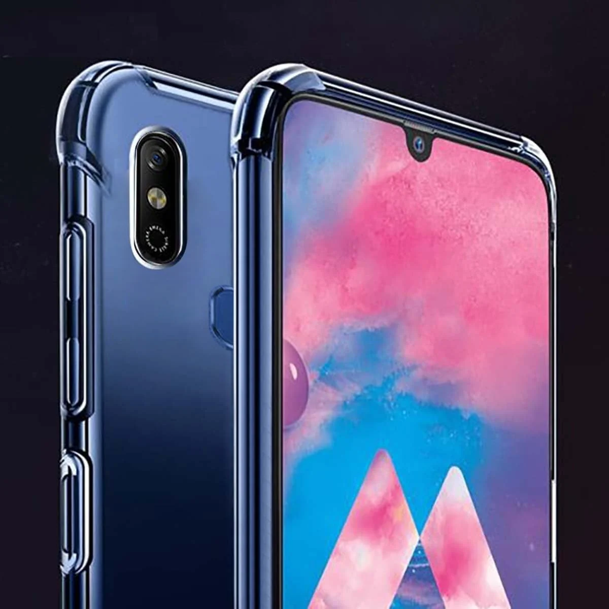 DL3 Mobilak Clear TPU Protective Case for Infinix Smart 4 X653 with Camera Protection and Shockproof Design - Clear