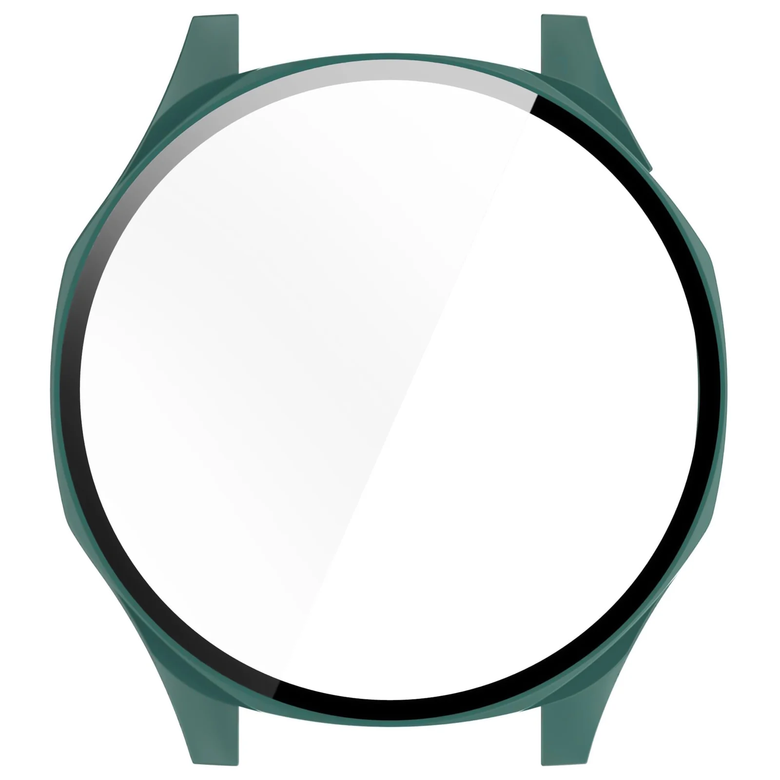 DL3 MOBILAK Full-Coverage Watch Case with Tempered Glass for Huawei Watch GT 4 46 mm, Green