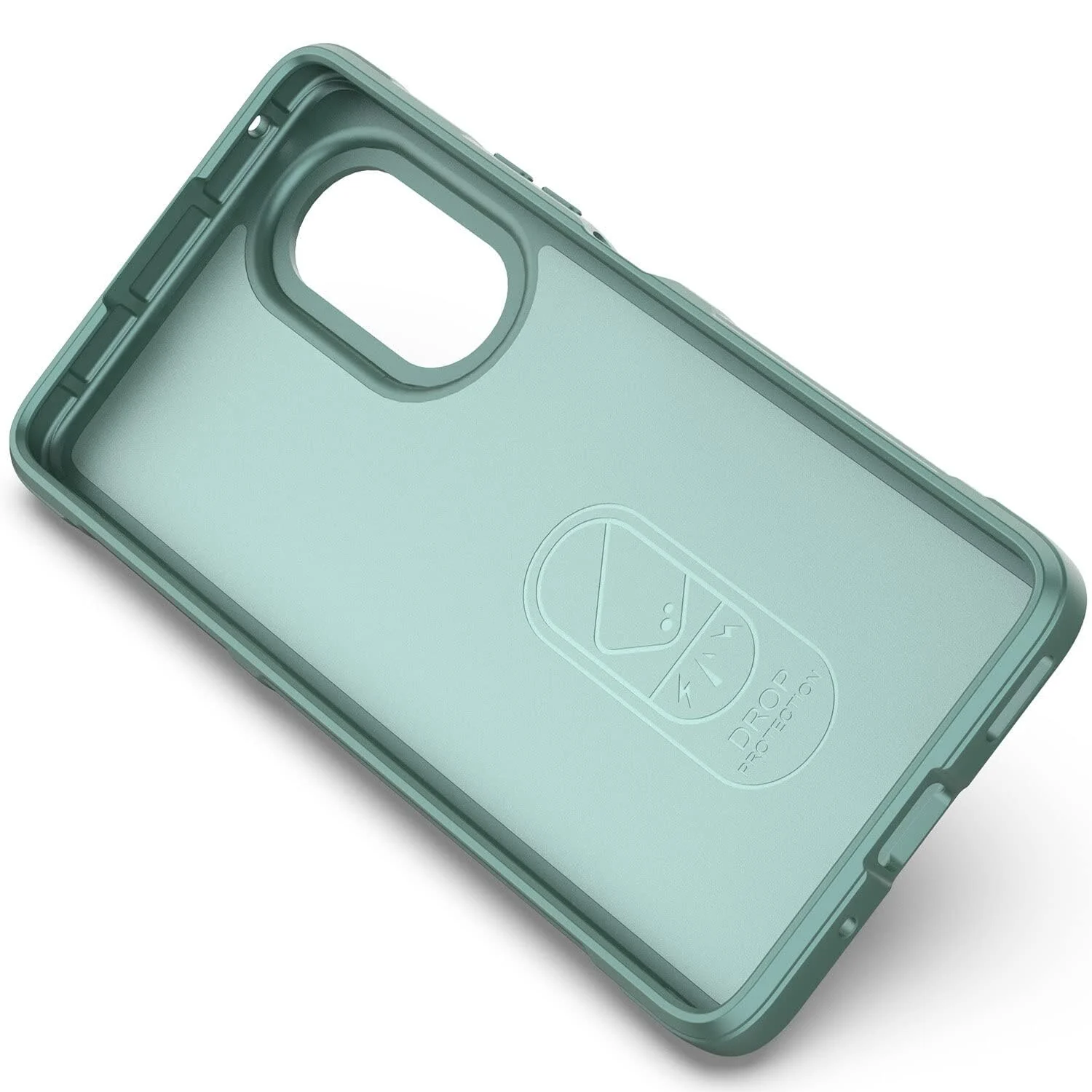 DL3 Mobilak Flexible Silicone and TPU Protective Case with Camera Protection for Huawei Nova 9 SE / Honor 50 SE - Green