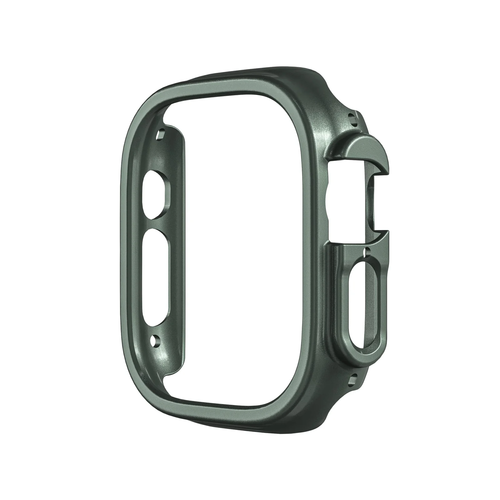DL3 Mobilak Compatible For Apple Watch Ultra Case 49mm, Shockproof Ultra-Thin Hard PC Bumper Case All-Around Edge Protective Cover Frame[NO Screen Protector] for iWatch Accessories - Green