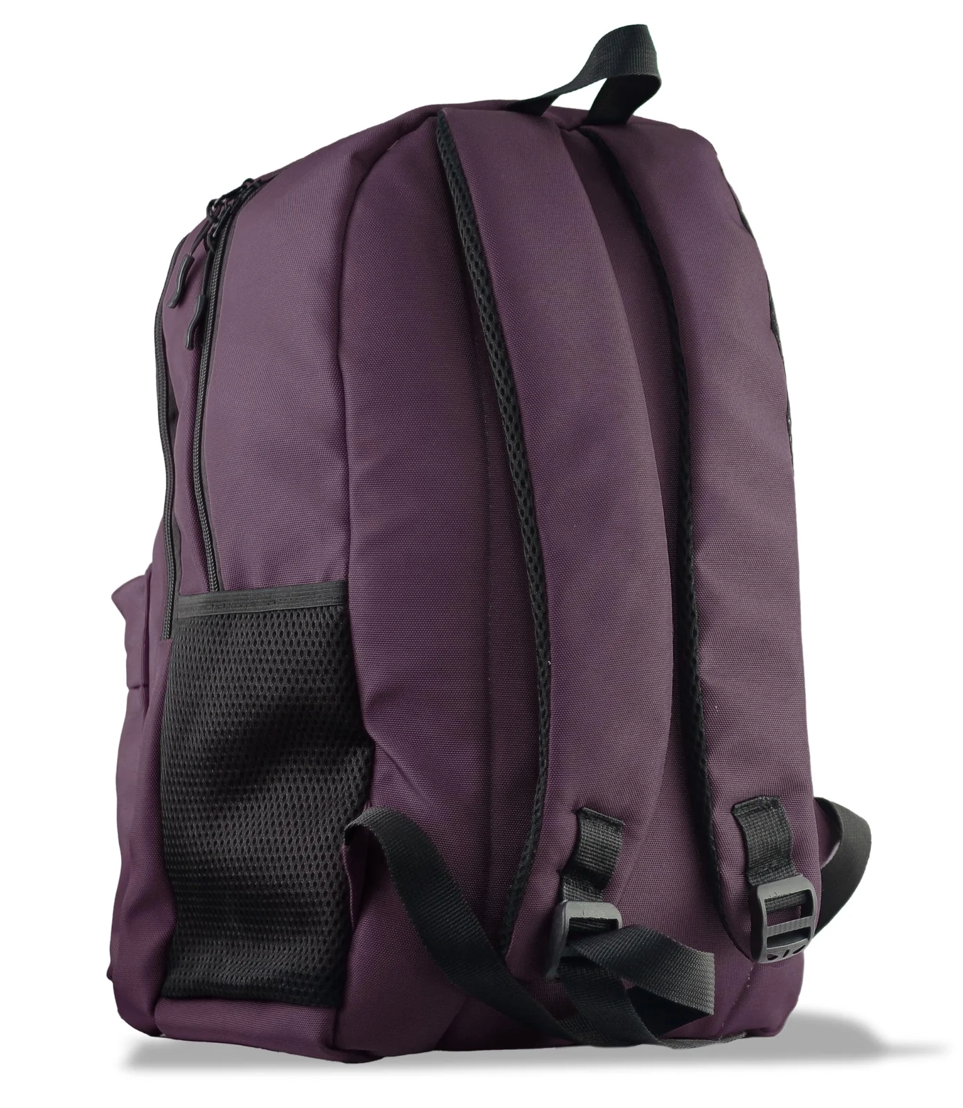 Mobigon Backpack for Student, School Bag, Large Capacity Backpack, Aesthetic Bookbag, Fashion Simple Casual Daypacks for Men Women, For School Shopping Travel Sports Vacation - Deep Purple