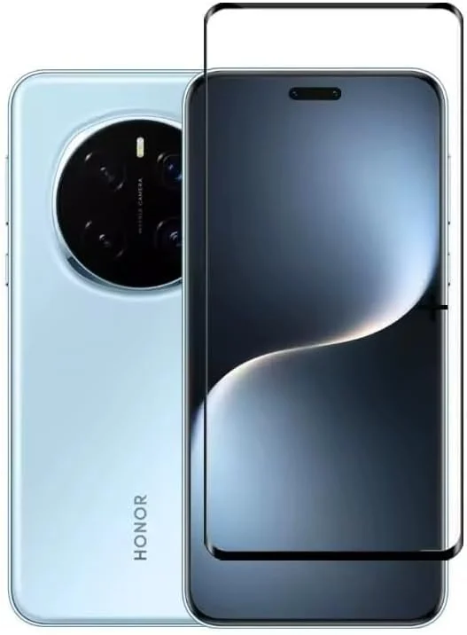 DL3 Mobilak Screen Protector for Honor Magic 7 Pro 5G, Tempered Glass Screen Saver Premium HD Protective, Scratch Resistant, NO-Bubble, 9H Hardness, Full Coverage Film - Clear