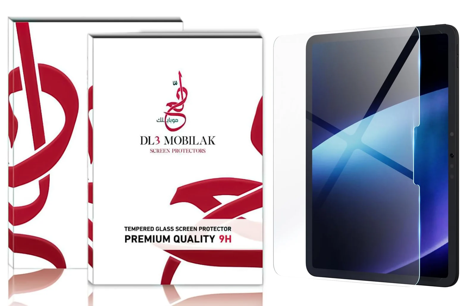 DL3 Mobilak Screen Protector For Huawei Matepad T8 8.0 inch Tablet Tempered Glass Film [HD Crystal ] [Easy Installation] [Scratch Resistant] [9H Hardness] - Clear