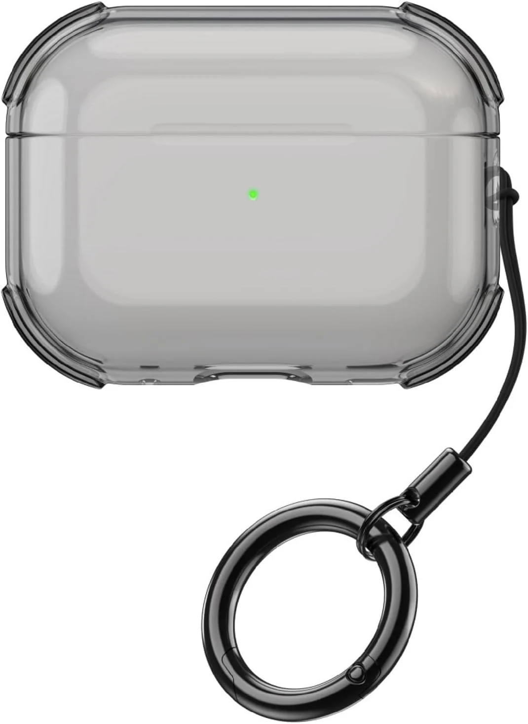 Dl3 Mobilak AirPods 3 Case, Clear TPU Material, Case Cover for Apple AirPods 3th (2021) Generation, Full-Body Protection, Lightweight, Anti-Scratch, Shockproof, Dustproof, Anti-Lost - Gray