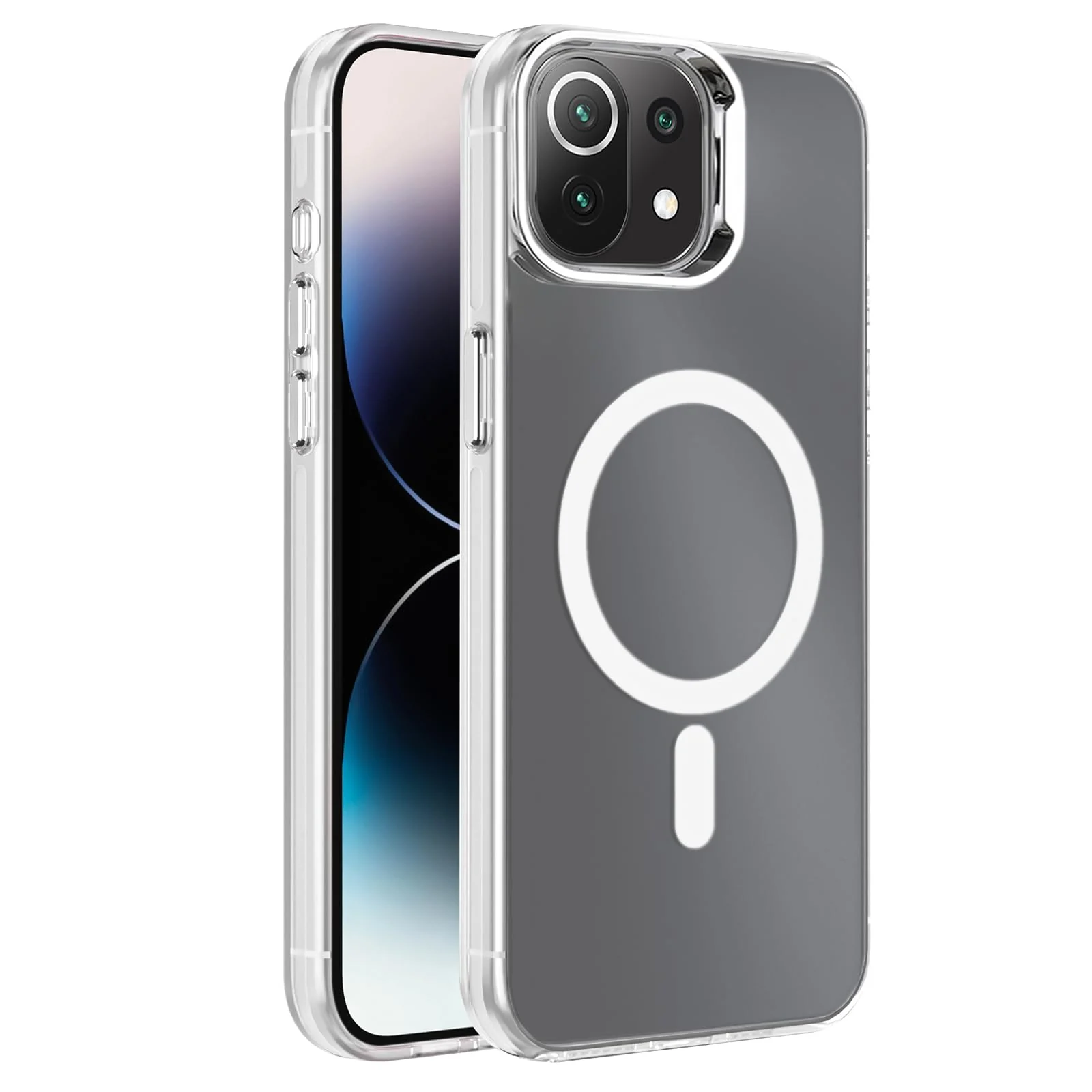 DL3 Mobilak Case For Xiaomi 11 Lite 5G NE/Xiaomi Mi 11 Lite (4G/5G) Case Crystal [Not Compatible with MagSafe] Soft TPU Gel Case Flexible Silicone Anti-Scratch TPU Cover - Clear