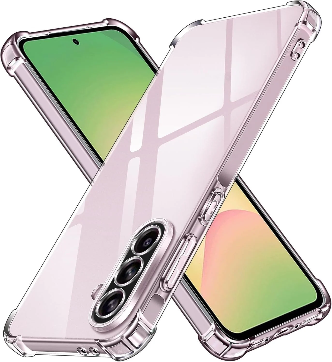 DL3 Mobilak Clear TPU Case for Samsung Galaxy A56, Camera protection, Shock-absorbing protection, Scratch-resistant surface - Clear