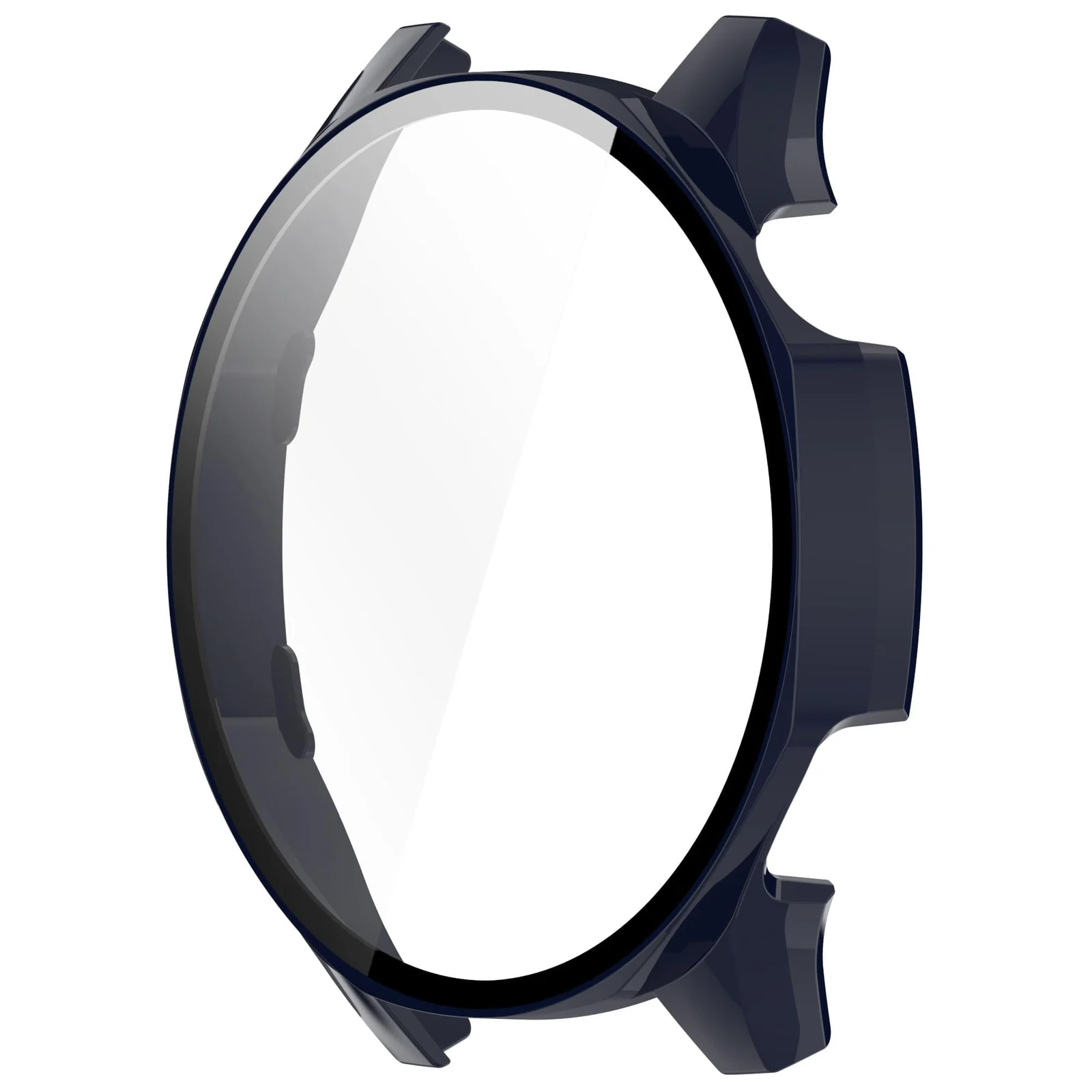 DL3 MOBILAK Full-Coverage Watch Case with Tempered Glass for Huawei Watch GT 5 46 mm, Blue