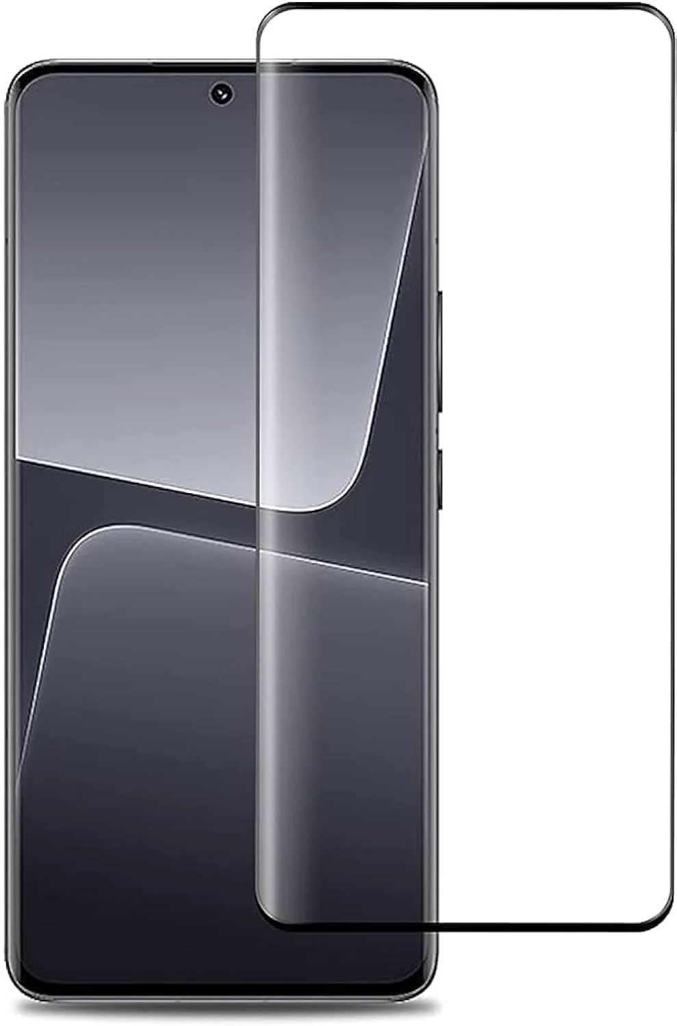 DL3 Mobilak Full Curved 5D Glass Screen Protector Full Glue For Google Pixel 6 Pro - Black