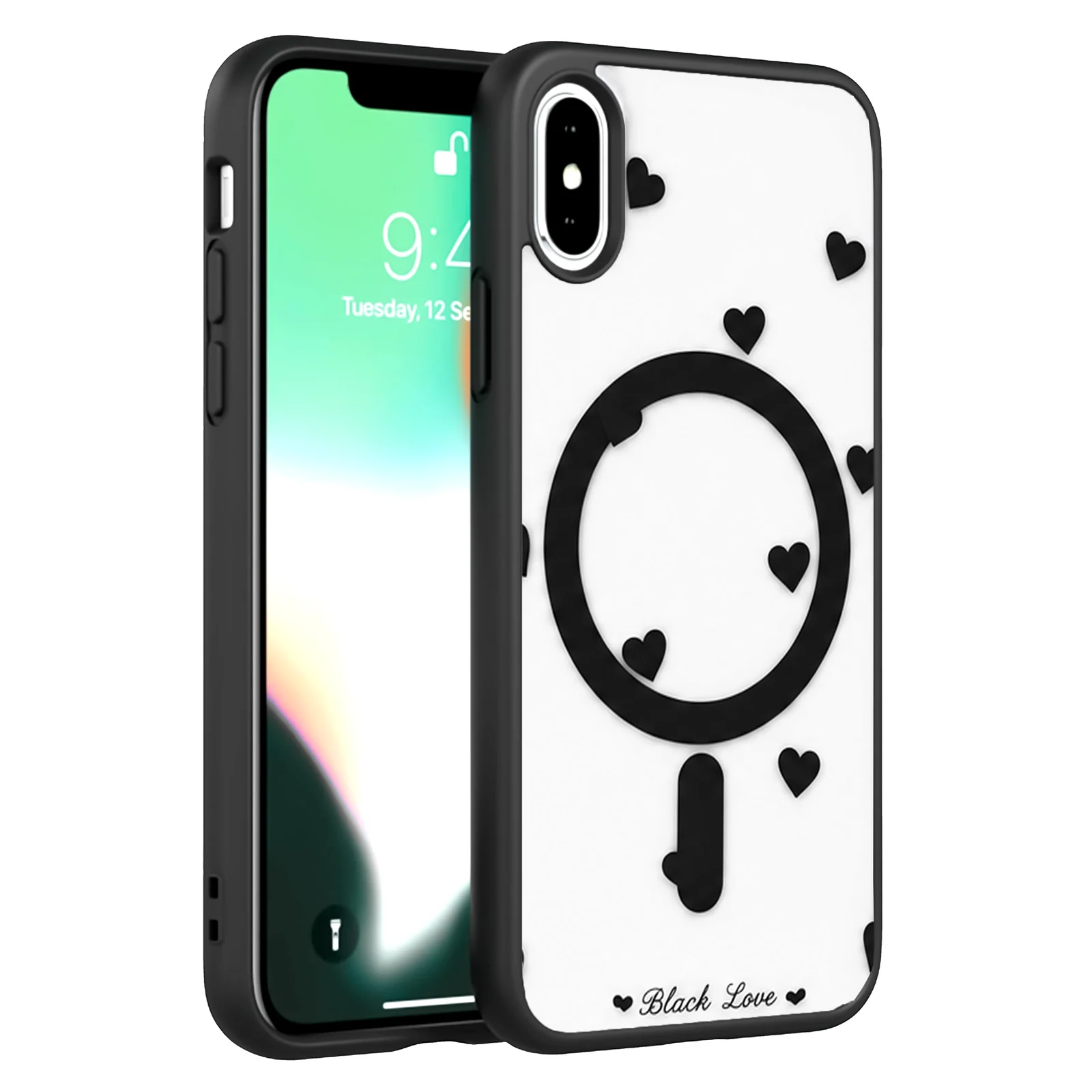 iPhone X / iphone XS — DL3 MOBILAK Clear Three-Layer Protective Phone Case for Apple iPhone X and iPhone XS