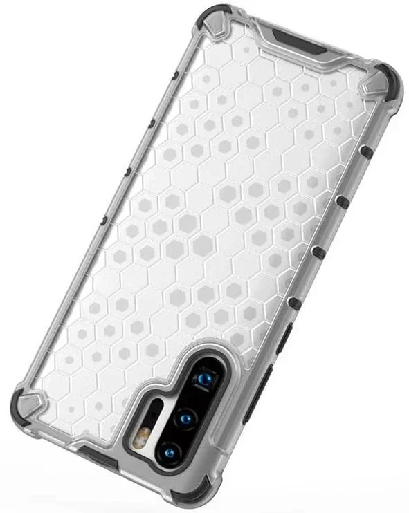 DL3 Mobilak Clear PC and TPU Protective Case for Huawei P30 Pro with Shockproof Design - Clear