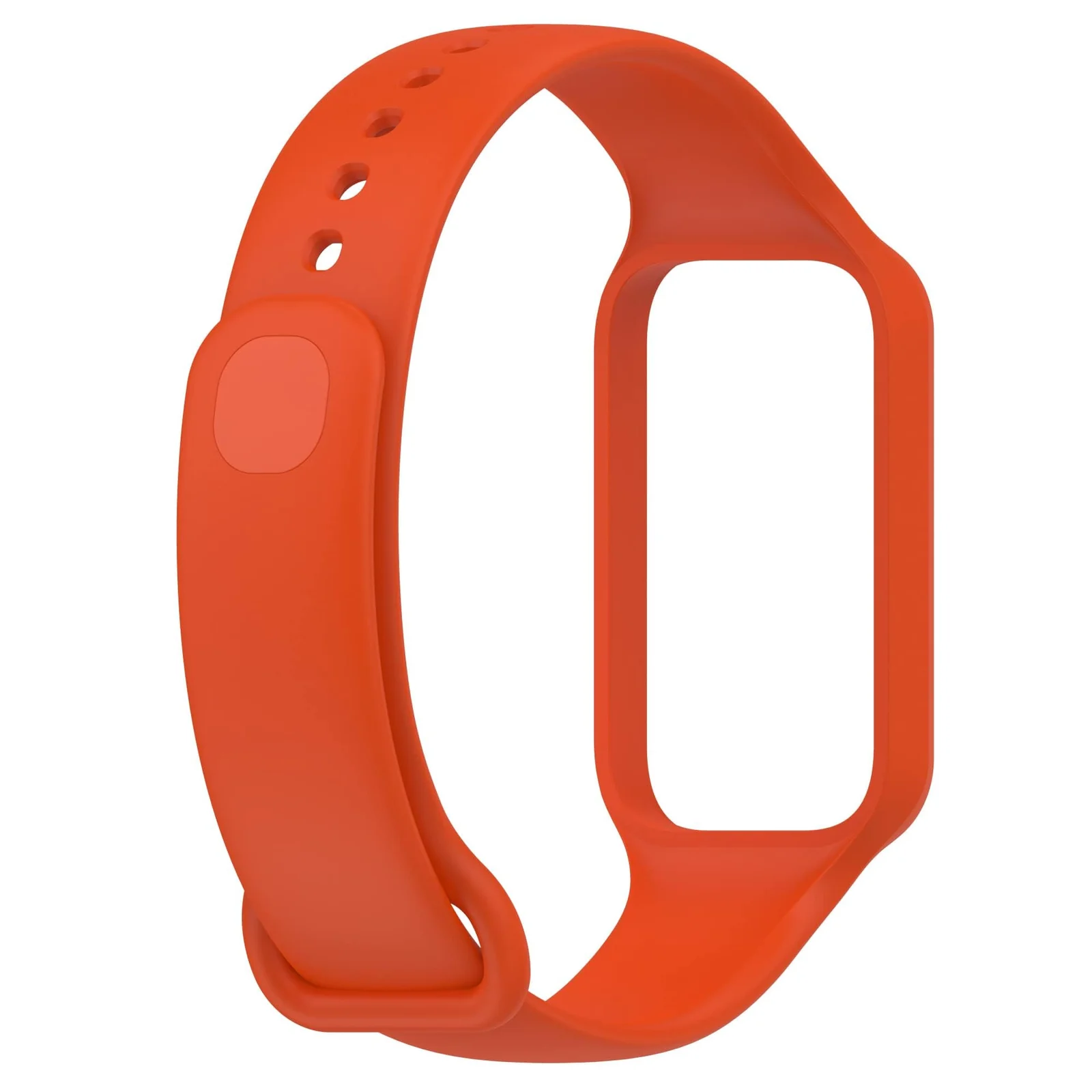 DL3 MOBILAK Smart Watch Strap for Xiaomi Redmi Band 2, Sport Silicone Watch Band Wrist Strap, Replacement Bracelet Wristband Wrist Strap for Xiaomi Redmi Smart Band 2 Accessories - Orange