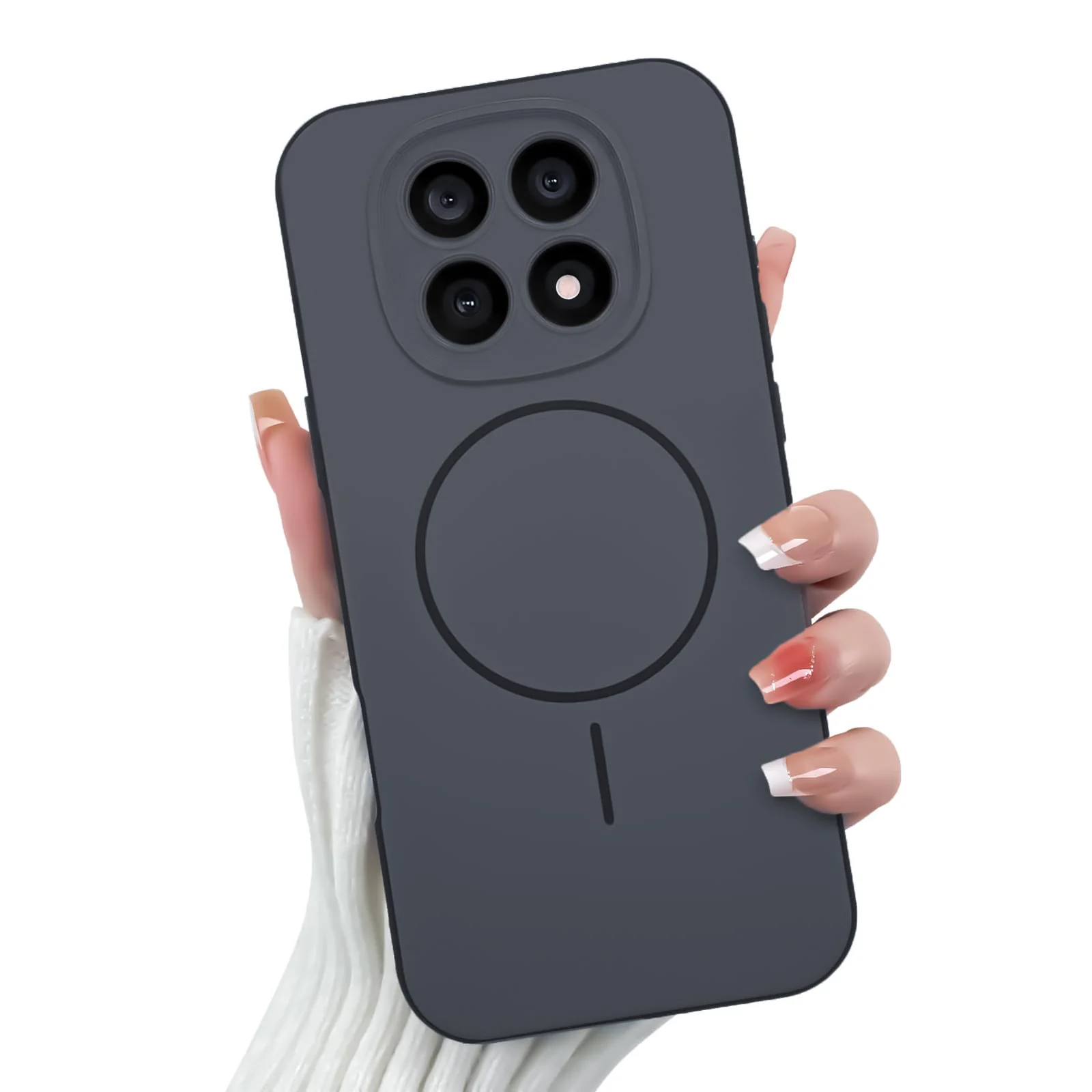 Mobigon Case For Xiaomi Redmi Note 15 4G Slim Design [Not Compatible with MagSafe] Soft Silicone Case Flexible TPU Anti-Scratch Protective Cover with Full Camera Protection