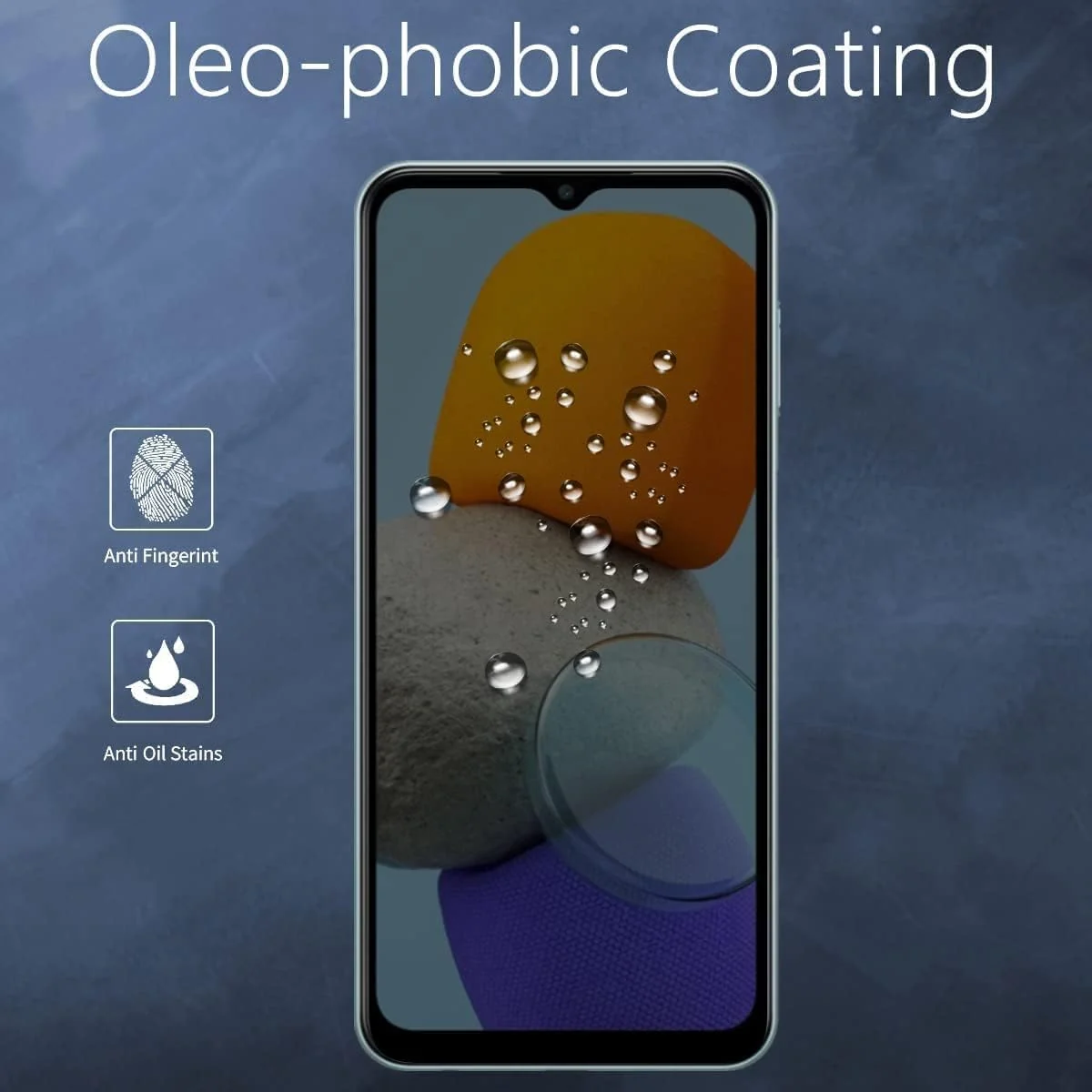 DL3 Mobilak Privacy Full Glass Screen Protector For Samsung Galaxy A24 4G - Black