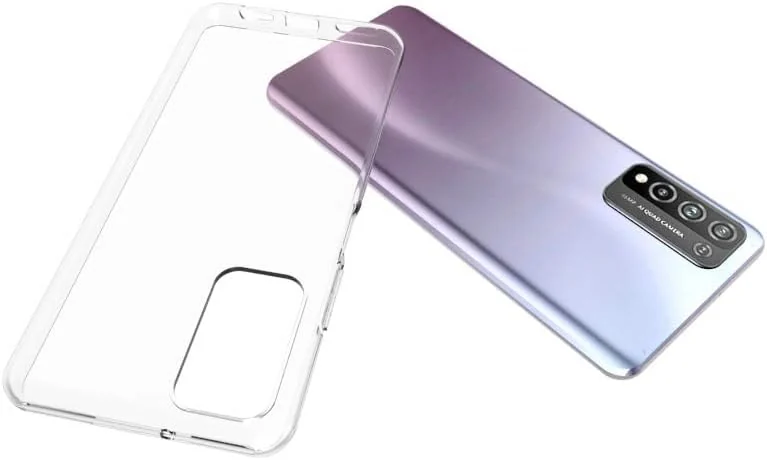 DL3 Mobilak Case Compatible with Honor 10X Lite Case Crystal Soft TPU Gel Case Flexible Silicone Anti-Scratch Camera Protection TPU Cover - Clear