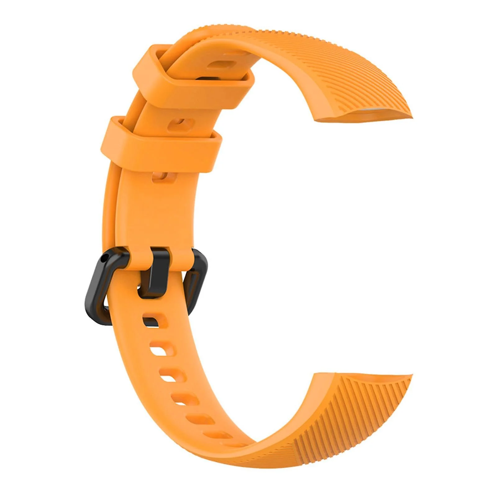 DL3 Mobilak Compatible for Honor Band 5/Honor Band 4 Strap, Soft Silicone Sport Wristband Adjustable Accessory Bracelet Replacement Band for Honor Band 5/Band 4 (A. ) - A.Orange