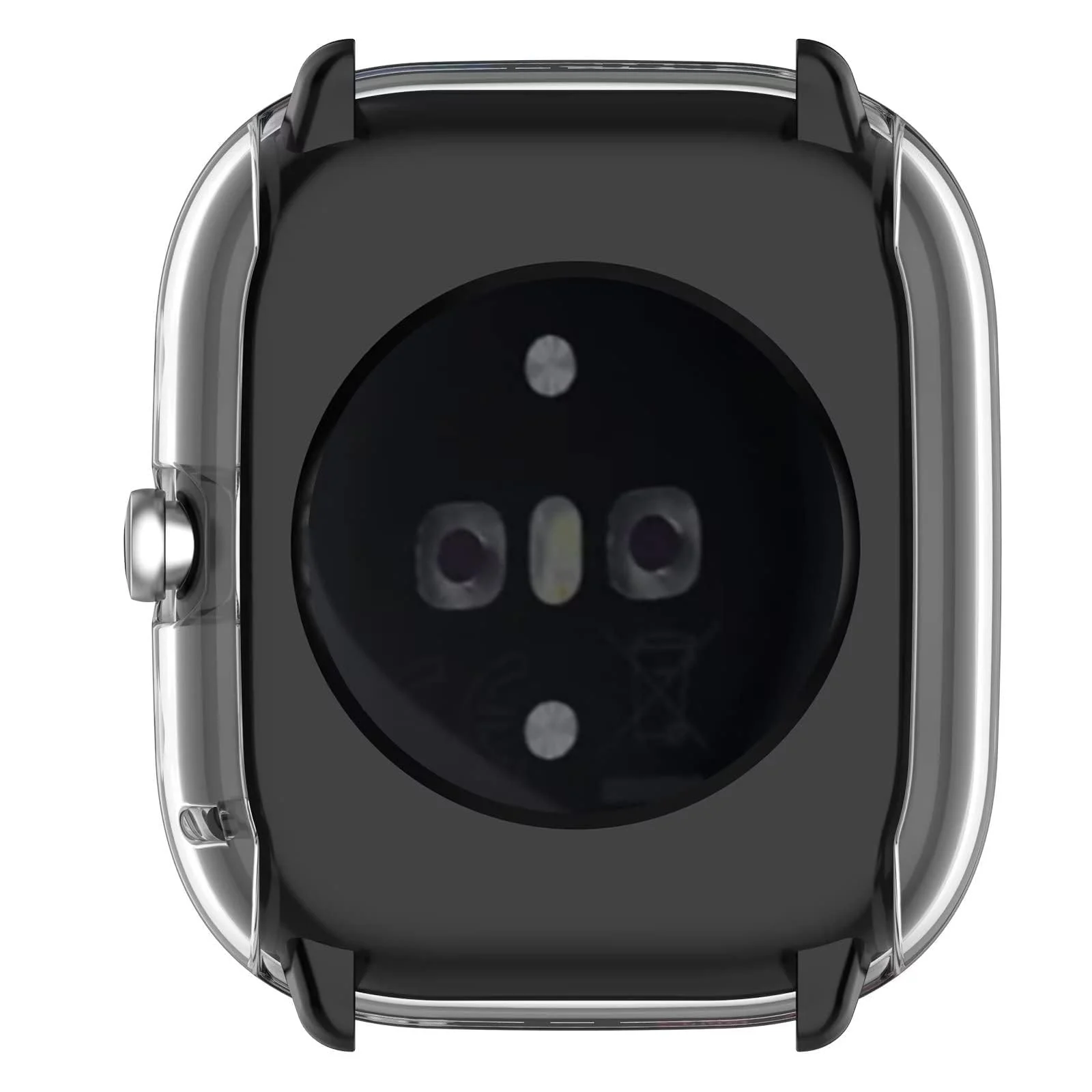 DL3 Mobilak Case Compatible with Amazfit GTS 4 Mini (Not for GTS4) Case All-Around Screen Protector Watch Soft TPU Shockproof Cover Slim Guard Thin Bumper Shell Protector - Clear
