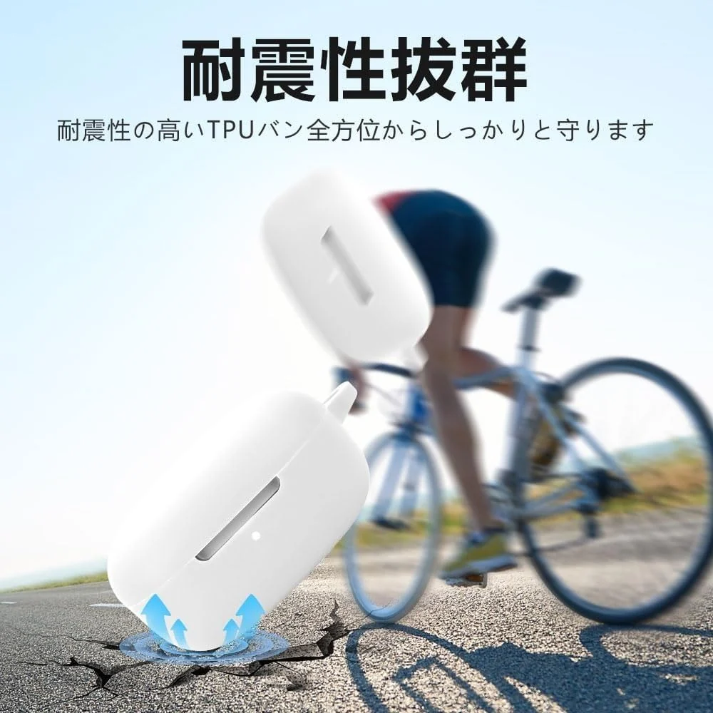 DL3 Mobilak Silicone Cover Case Compatible with Xiaomi Redmi buds 6 Play Portable Protective Case Cover With Keychain For Xiaomi Redmi buds 6 Play - White