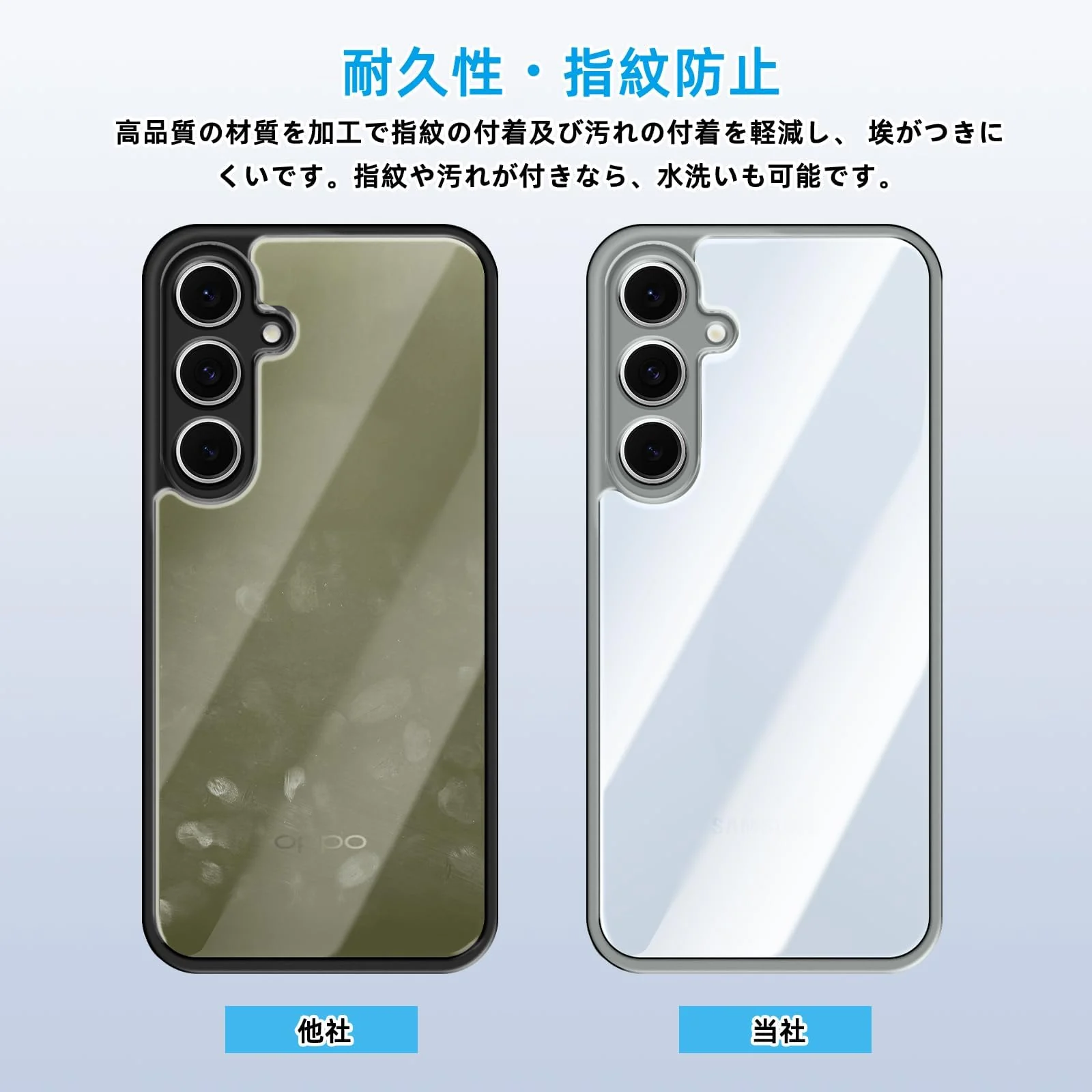 DL3 Mobilak Clear Protective Case for Samsung Galaxy A35 5G - Gray