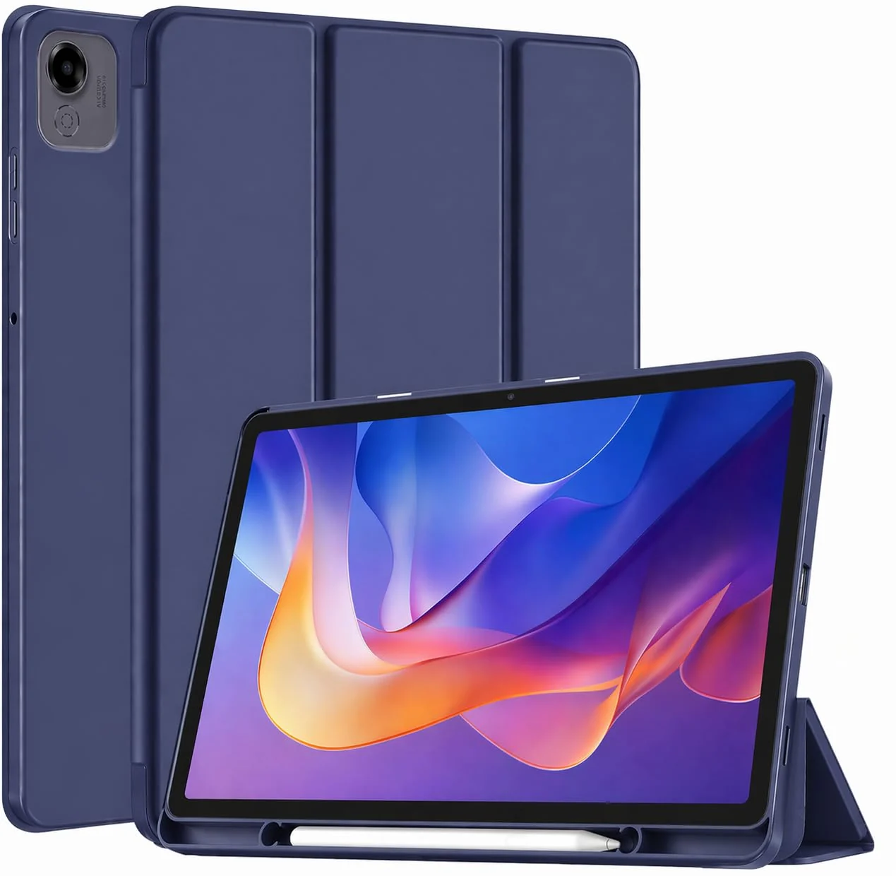 "DL3 Mobilak Smart Case For HONOR Pad X9a (11.5"" Inches) Cover with Pencil Holder, Soft TPU Smart Stand Back Cover Auto Wake/Sleep"