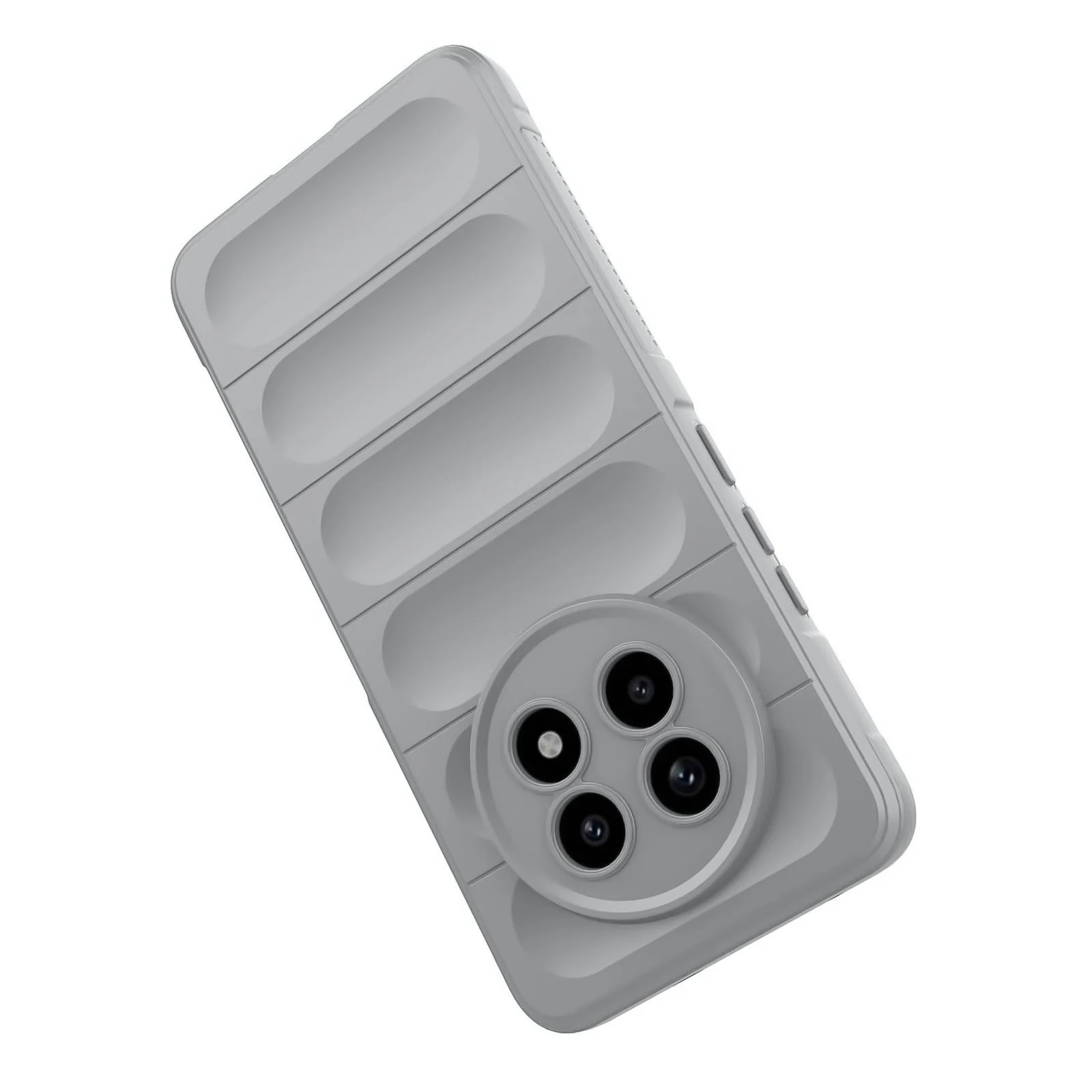 DL3 Mobilak Flexible Silicone and TPU Protective Case with Camera Protection for realme 13 Pro / realme 13 Pro Plus 5G - Gray