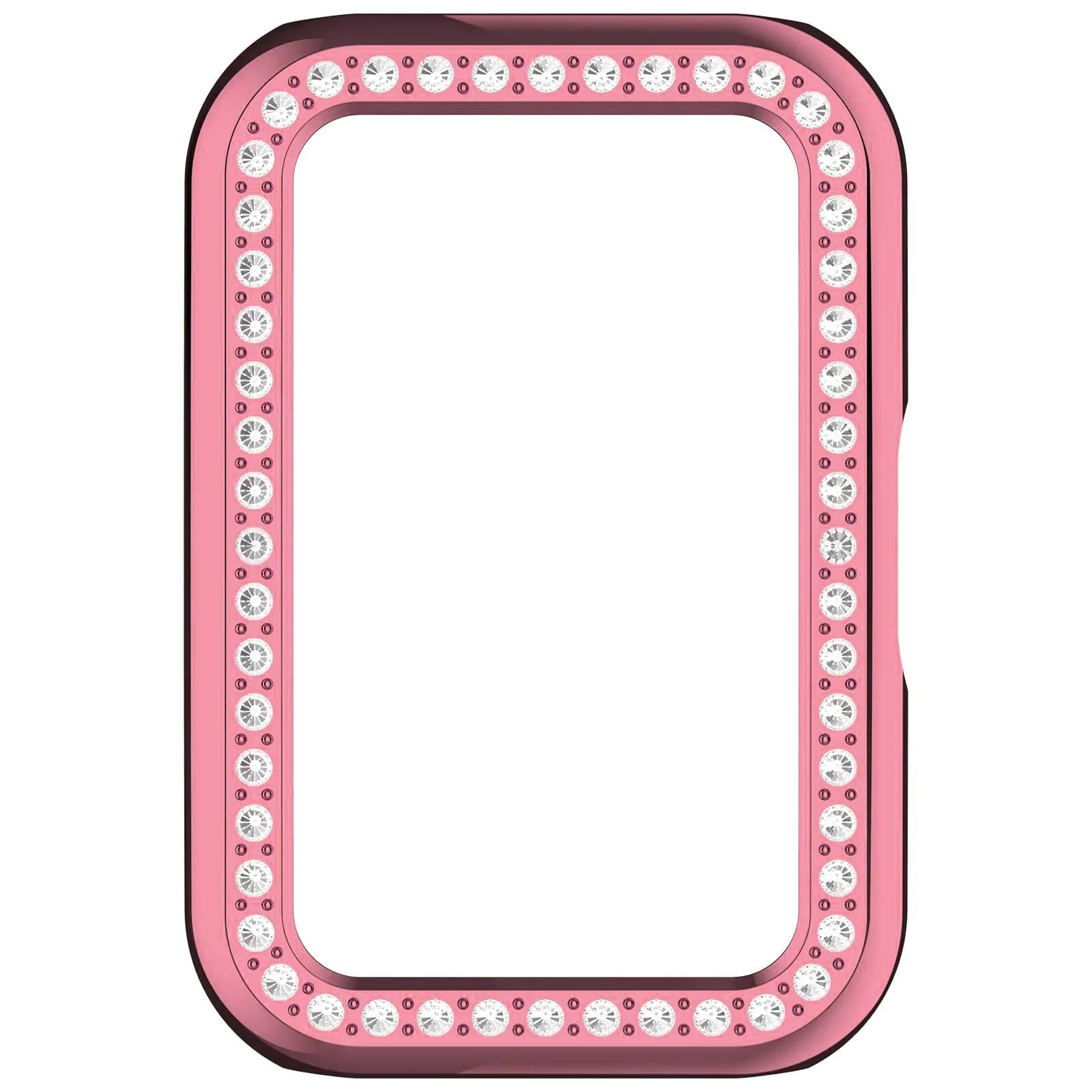 MOBIGON Crystal Bling PC Frame Case for Huawei Band 11, Pink