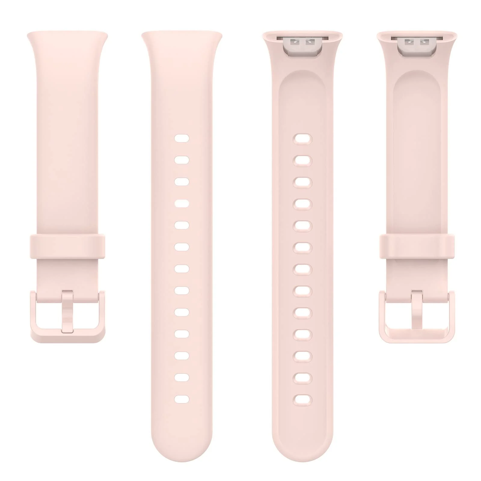 DL3 Mobilak Bands Compatible with Xiaomi Mi Band 7 Pro Watch Replacement Soft Durable Colourful Silicone Watch Band Sports Strap Wristband for Mi Band 7 Pro Smartwatch Accessories - Pink