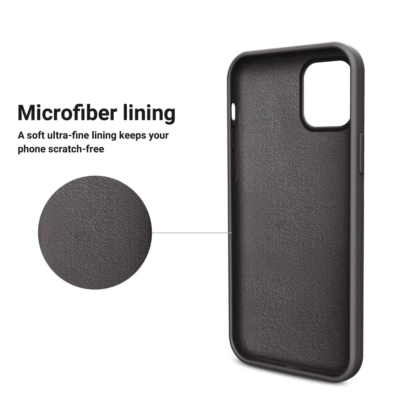 DL3 Mobilak Compatible with iPhone 11 Pro Max (6.5 Inch) Case, Liquid Silicone Case, Full Body Protective Cover, Shockproof, Slim Phone Case, Anti-Scratch Soft Microfiber Lining - Dark Brown