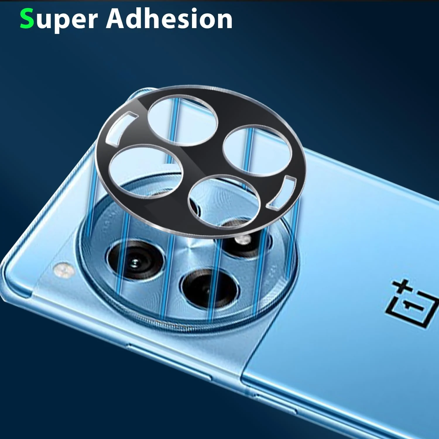 DL3 Mobilak OnePlus 12R 5G Camera Lens Protector Tempered Glass Screen Protector HD [Full Coverage][Anti-Scratch] Drop Protection Ultra Clear/Thin Lens Protector Case - Black