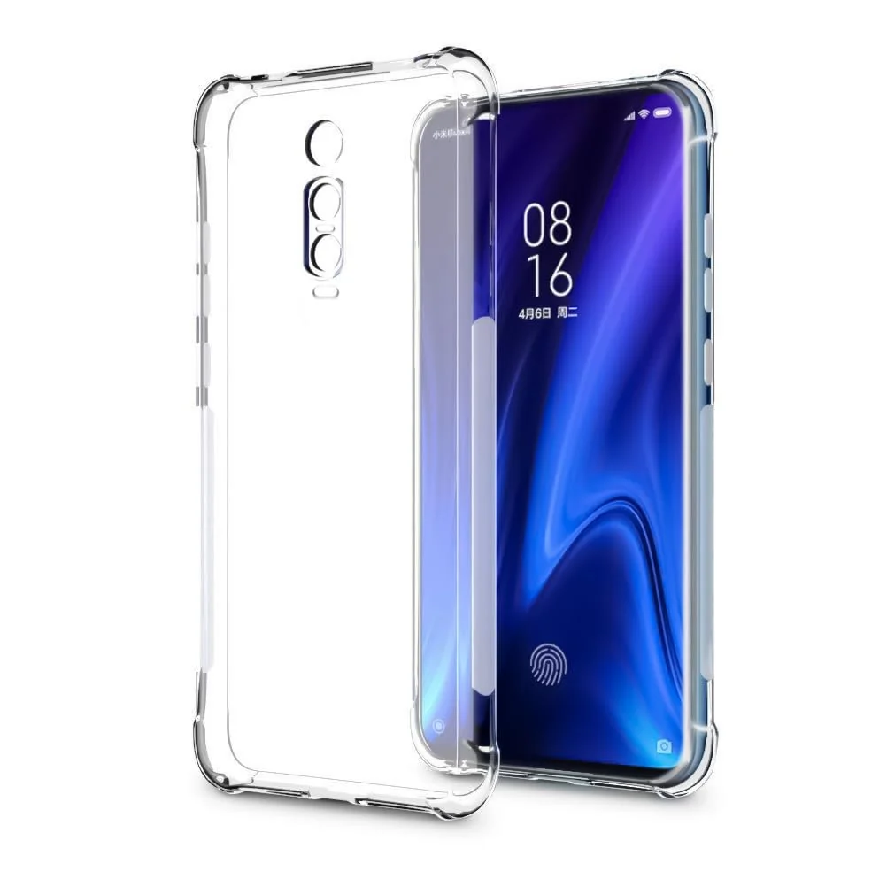 DL3 Mobilak Clear TPU Case for Xiaomi Redmi 12C / Redmi 11A / Poco C55, Camera protection, Shock-absorbing protection, Non-slip grip