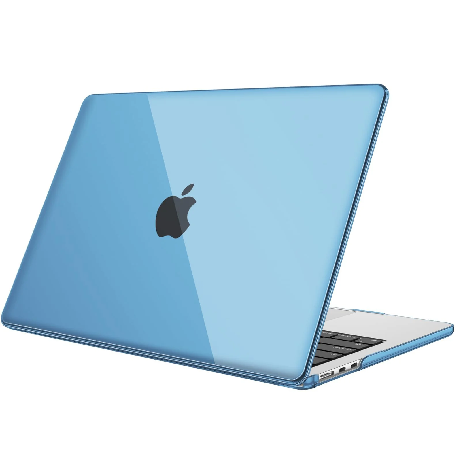 DL3 Mobilak Compatible with MacBook Pro 15 Case 2019 2018 2017 2016 Release A1990 A1707 with Touch Bar and Touch ID, Plastic Hard Case Shell Cover - Blue