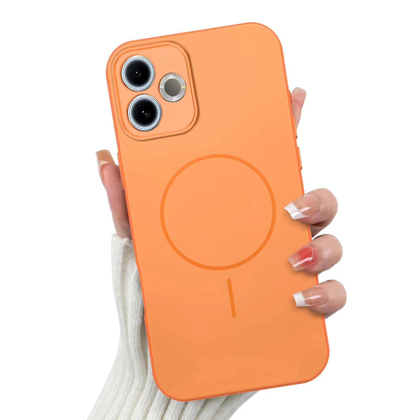 OPPO A5 Pro — DL3 Mobilak Case For OPPO A5 Pro Slim Design [Not Compatible with MagSafe] Soft Silicone Case Flexible TPU Anti-Scratch Protective Cover with Full Camera Protection