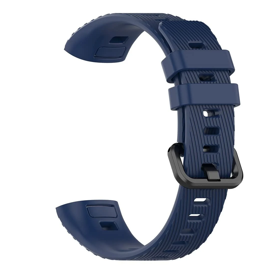 DL3 Mobilak Strap Compatible with Huawei Band 4 Pro/Huawei Band 3 Pro/Huawei Band 3, Soft Silicone Sports Bracelet for Huawei Band 4 Pro/Band 3 Pro/Band3 - Blue