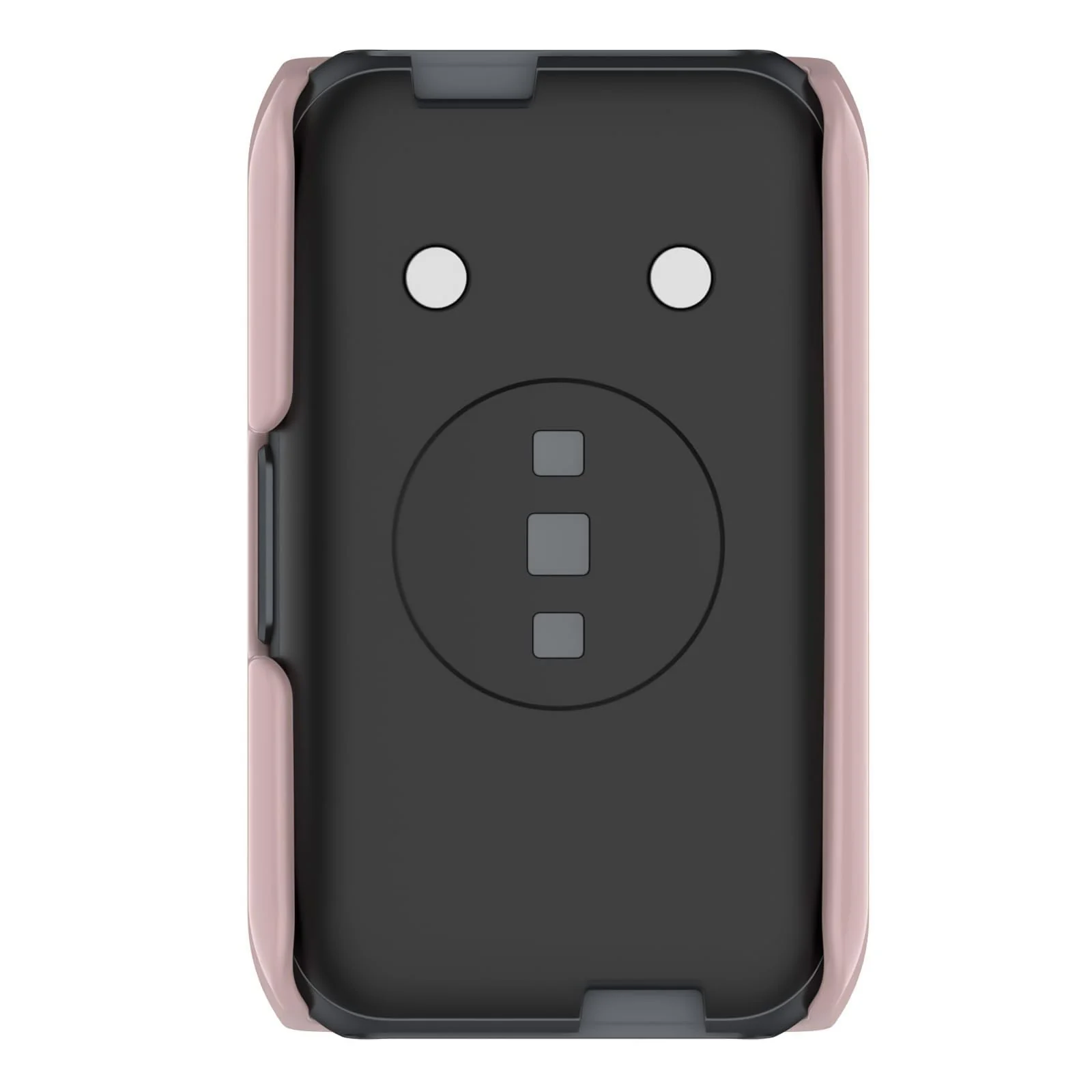 DL3 MOBILAK Full-Coverage Watch Case with Tempered Glass for Huawei Band 6 / Honor Band 6 / Band 7, Pink