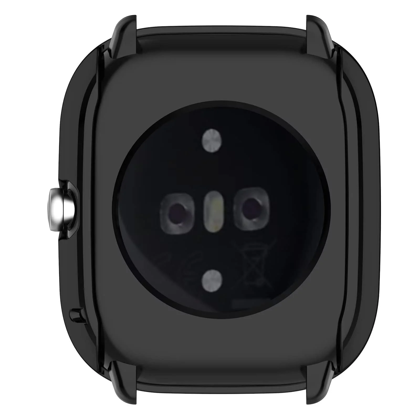DL3 Mobilak Case Compatible with Amazfit GTS 4 Mini (Not for GTS4) Case All-Around Screen Protector Watch Soft TPU Shockproof Cover Slim Guard Thin Bumper Shell Protector - Back