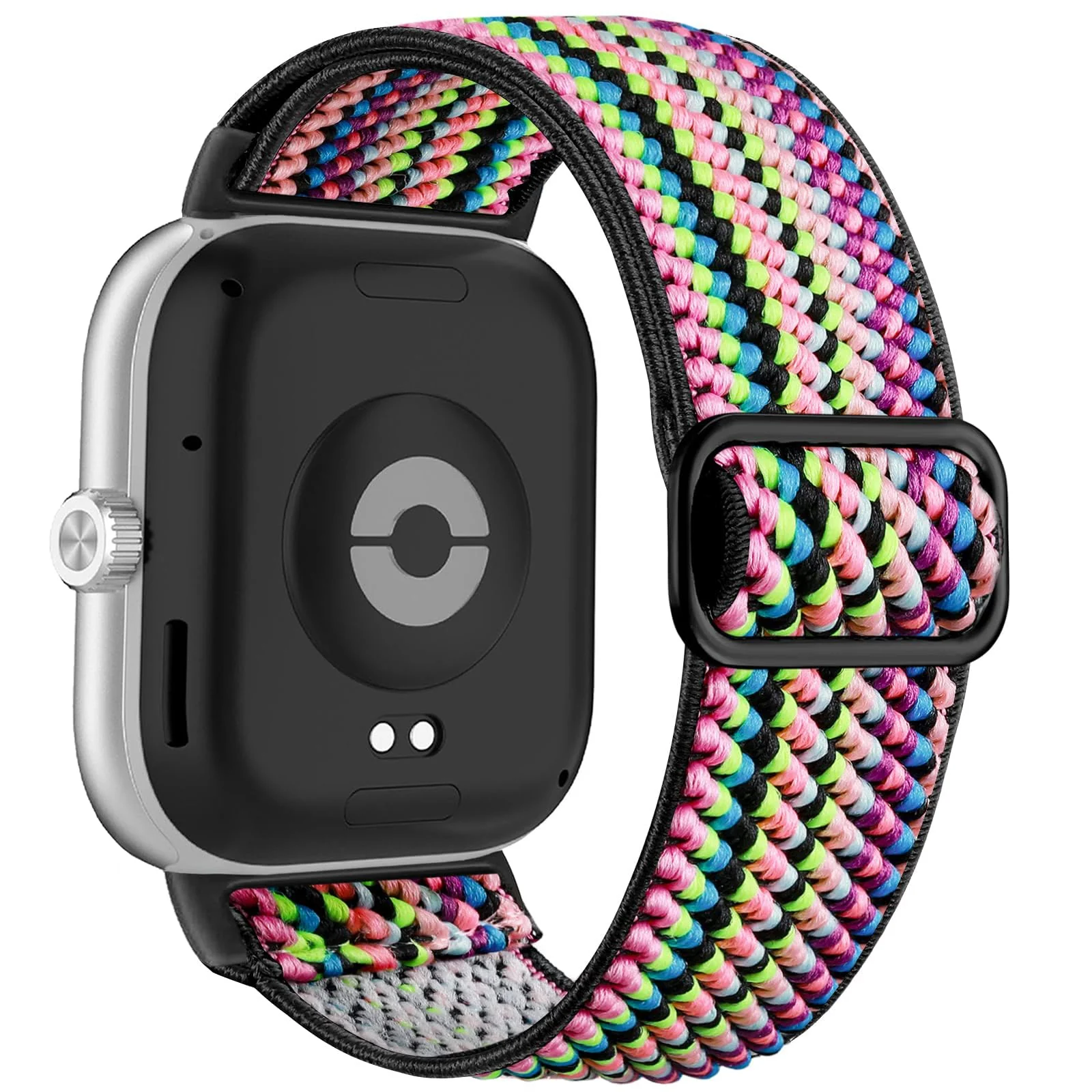 DL3 Mobilak Nylon Strap For Redmi Watch 4/Redmi Watch 5/Xiaomi Smart Band 8 Pro/Band 9 Pro, Soft Elastic Nylon Straps, Adjustable Stretchy Sports Replacement Bracelets Wristbands for Women Men