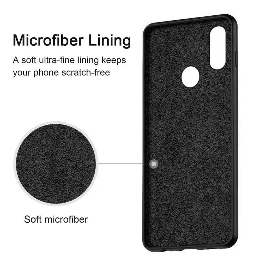 DL3 Mobilak Huawei nova 3i Case, Soft Flexible Silicone Gel Rubber Bumper Cover, Full Body Shockproof Protective Phone Case - Black