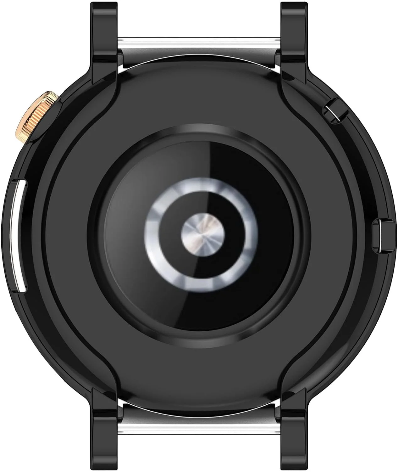 DL3 Mobilak Case Compatible with Huawei Watch GT4 41MM Case All-Around Screen Protector Watch Soft TPU Shockproof Cover Slim Guard Thin Bumper Shell Protector - Black