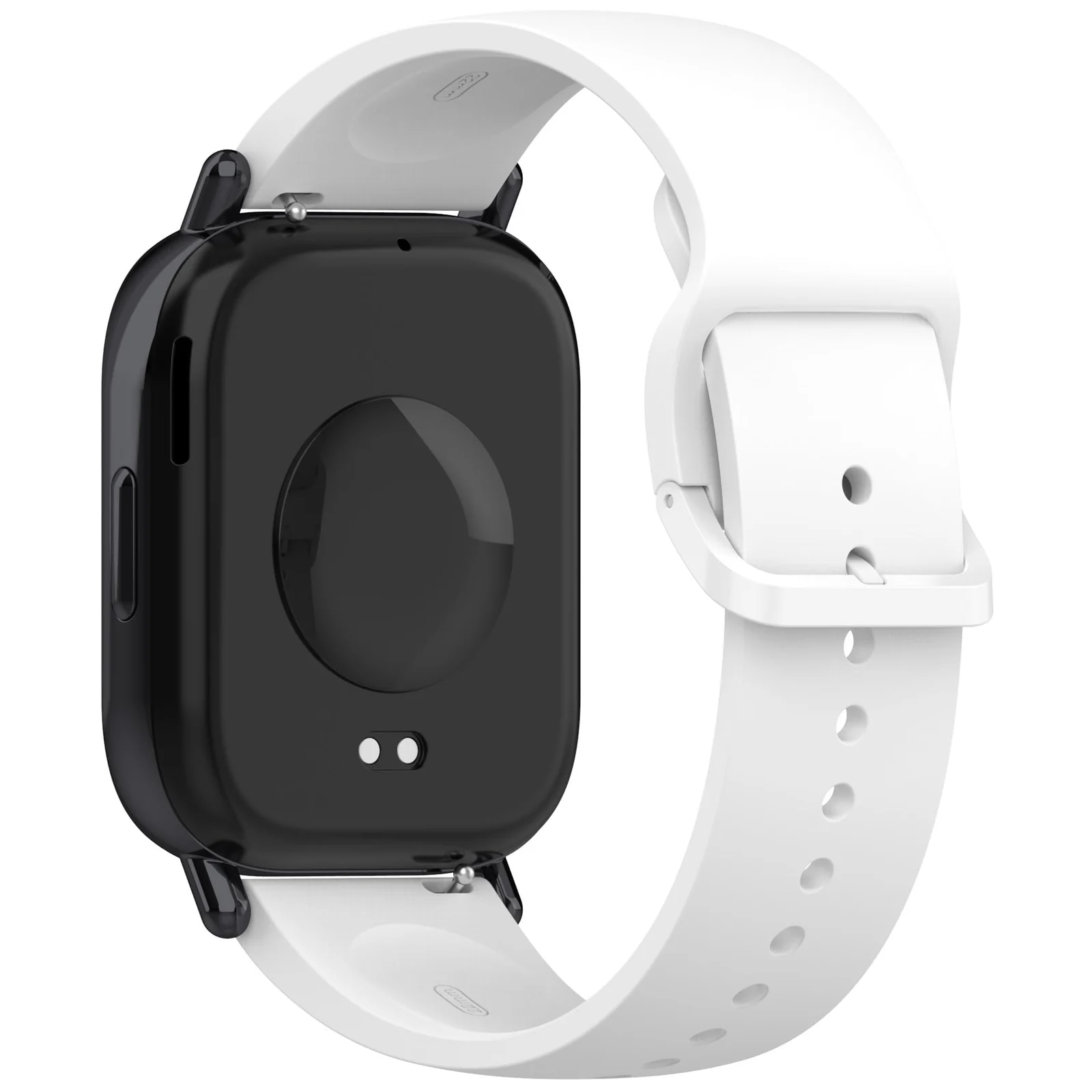 DL3 Mobilak Straps Compatible with Xiaomi Redmi Watch 5 Active/Redmi Watch 5 Lite Bracelet, 22mm Soft Silicone Replacement Band Sports Strap Wristbands [Wear-resistant] [breathable] - White