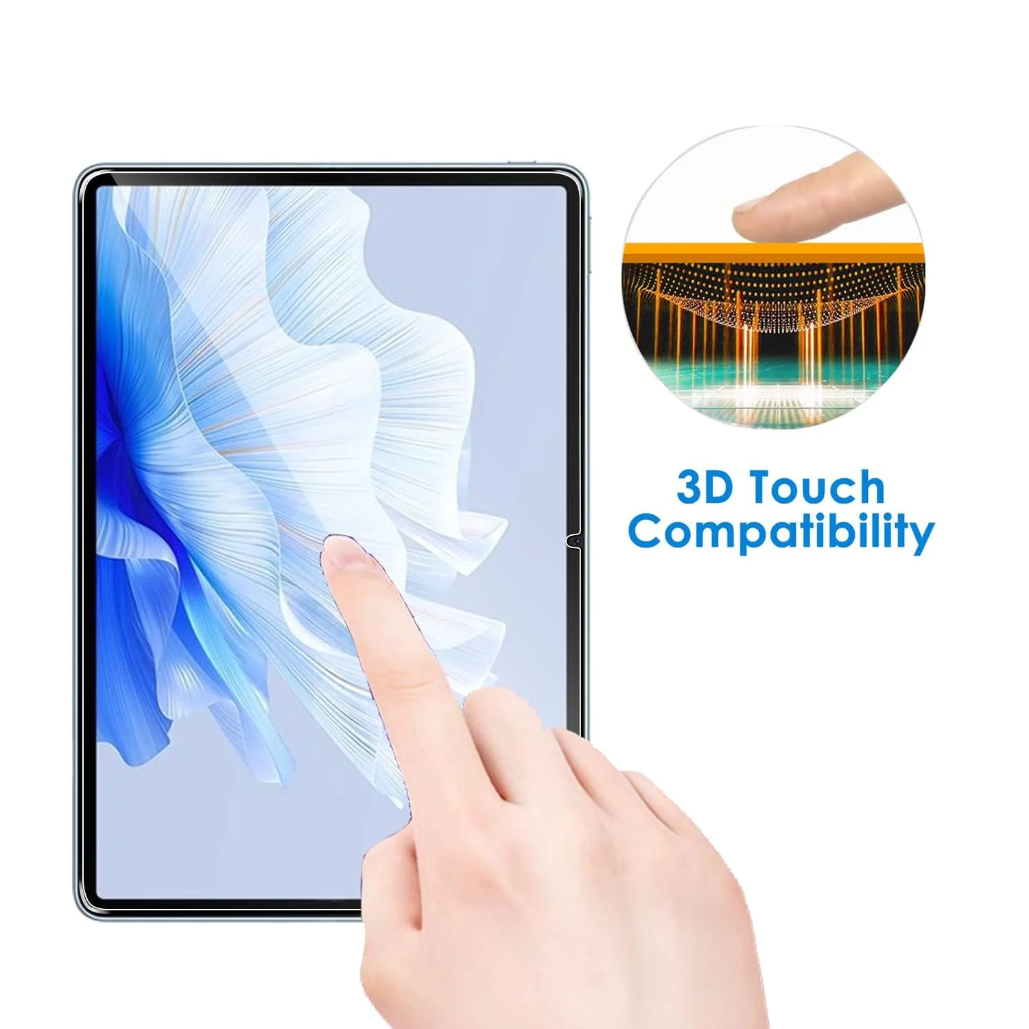 "DL3 Mobilak Screen Protector For Huawei Matepad Air 11.5/Matepad Air 11.5"" S Tablet Tempered Glass Film [HD Crystal ] [Easy Installation] [Scratch Resistant] [9H Hardness] - Clear"